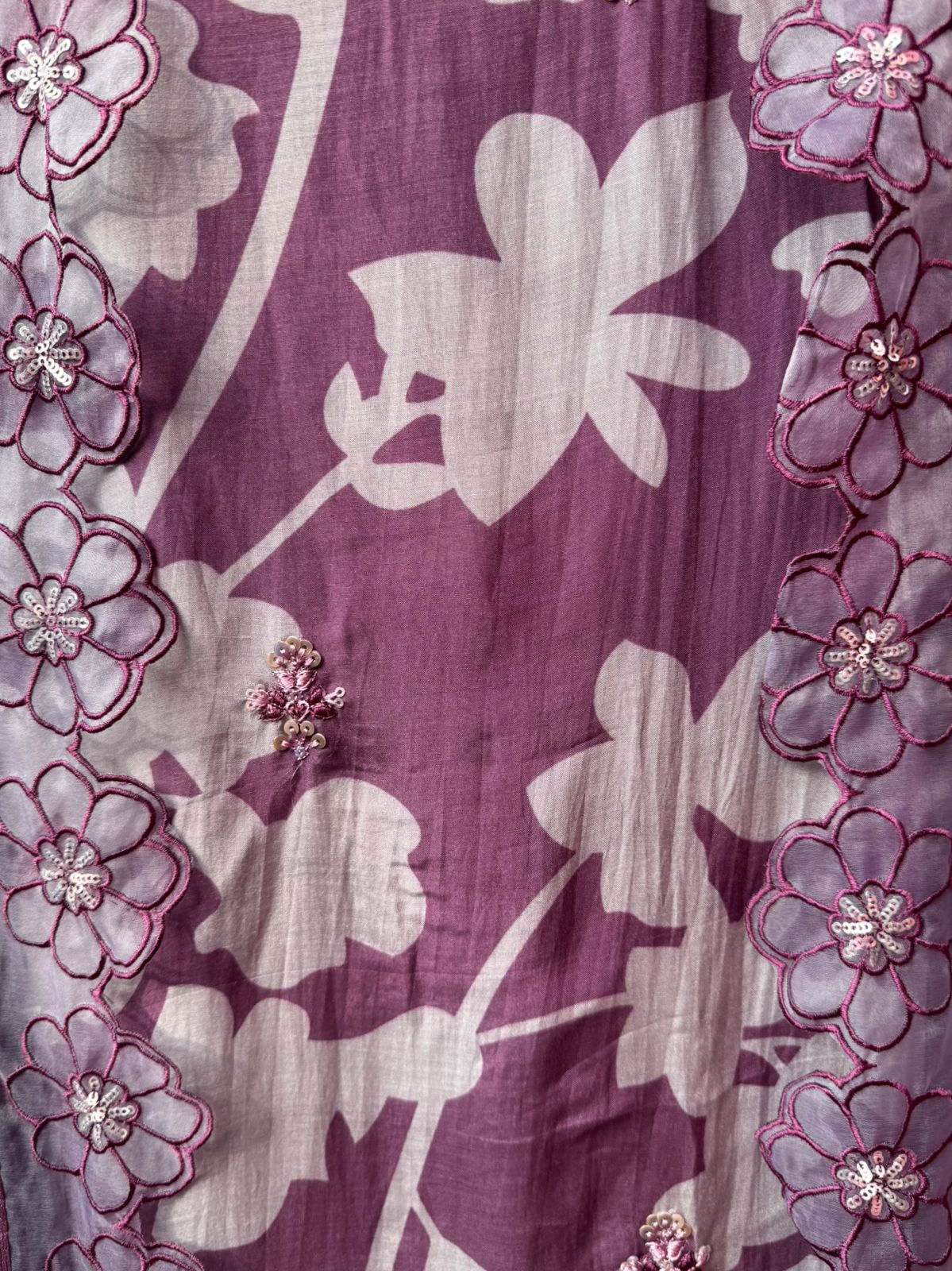 Pure Muslin Unstitched Suit