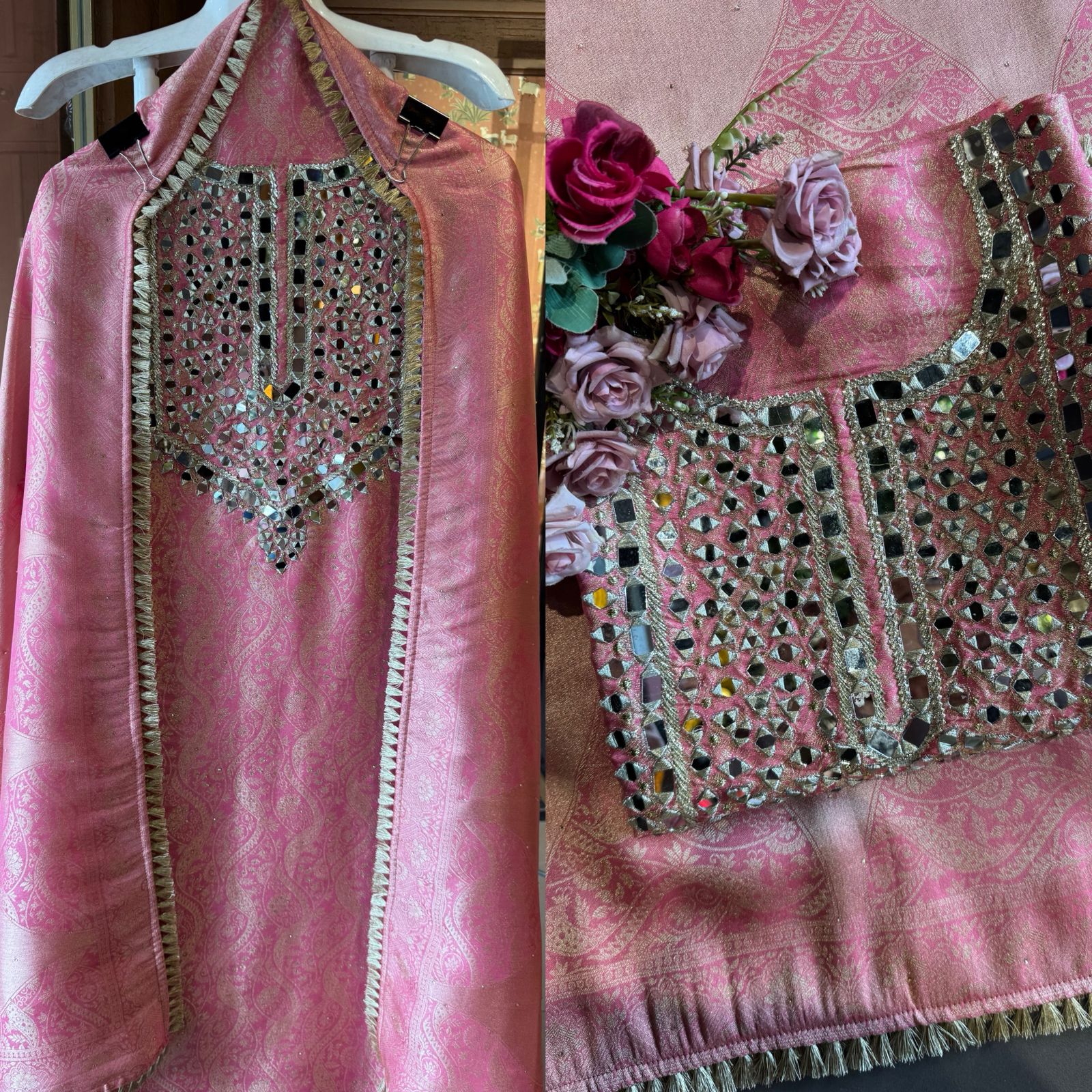 Rich silk Unstitched Suit