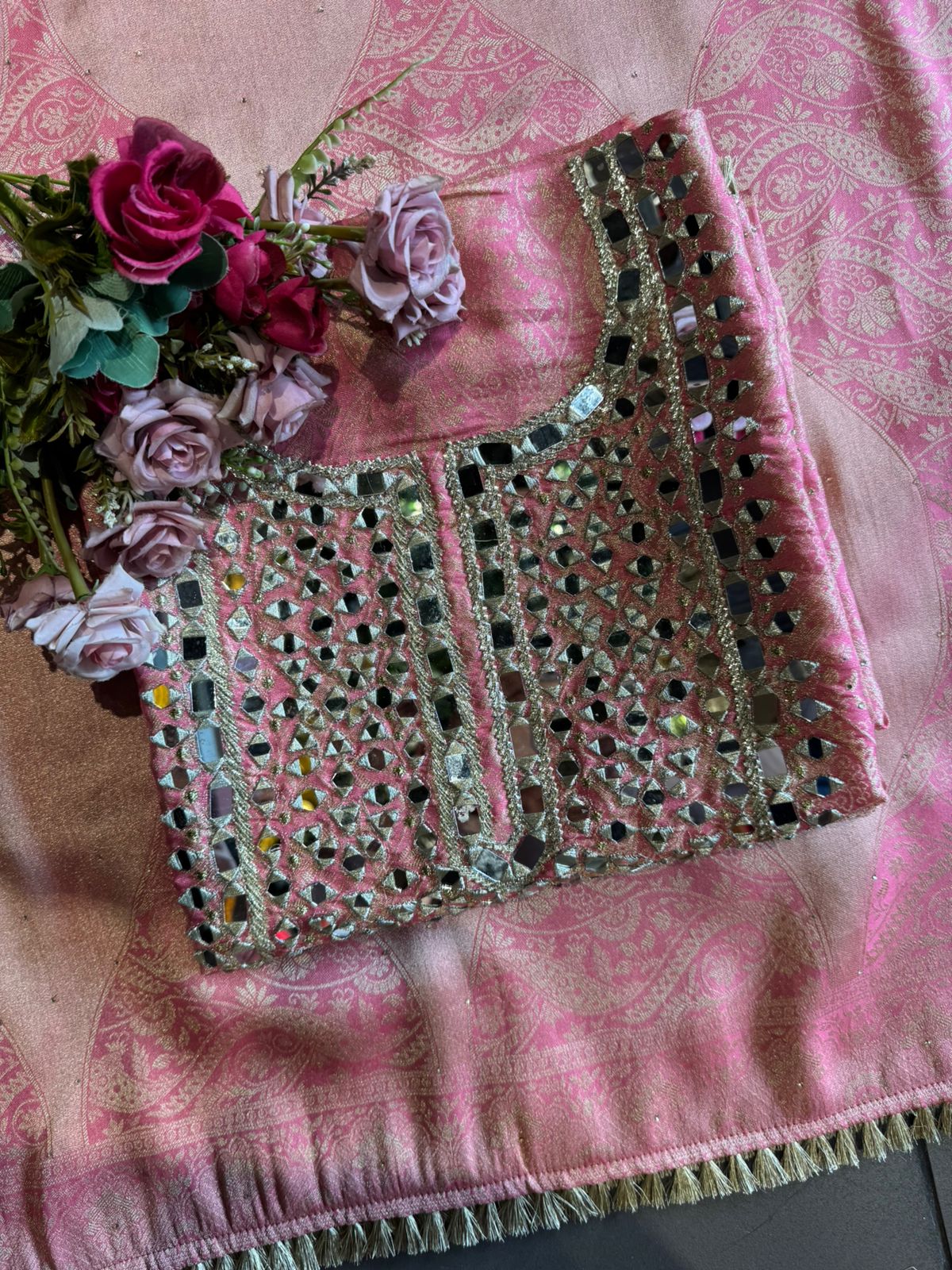 Rich silk Unstitched Suit