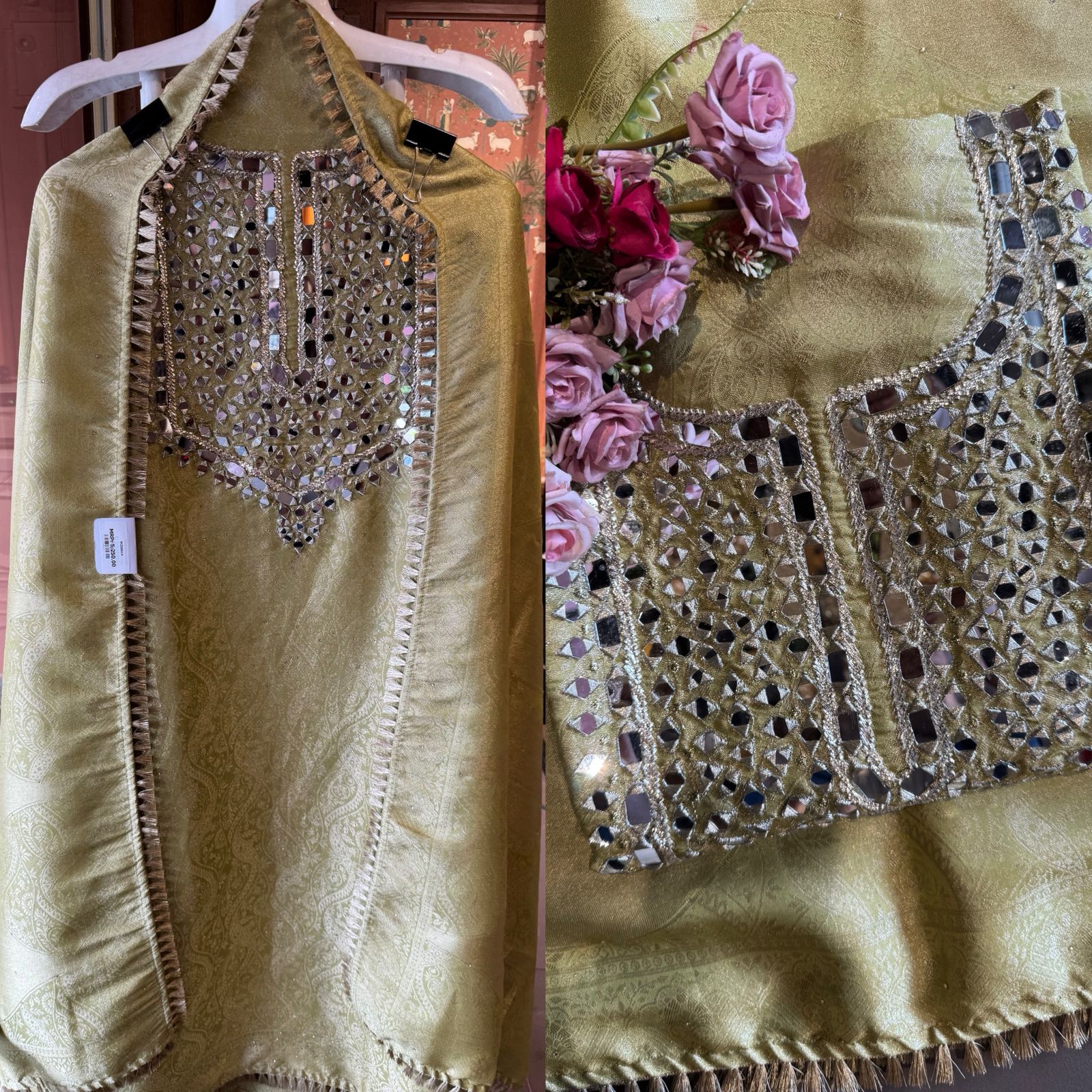 Rich silk Unstitched Suit