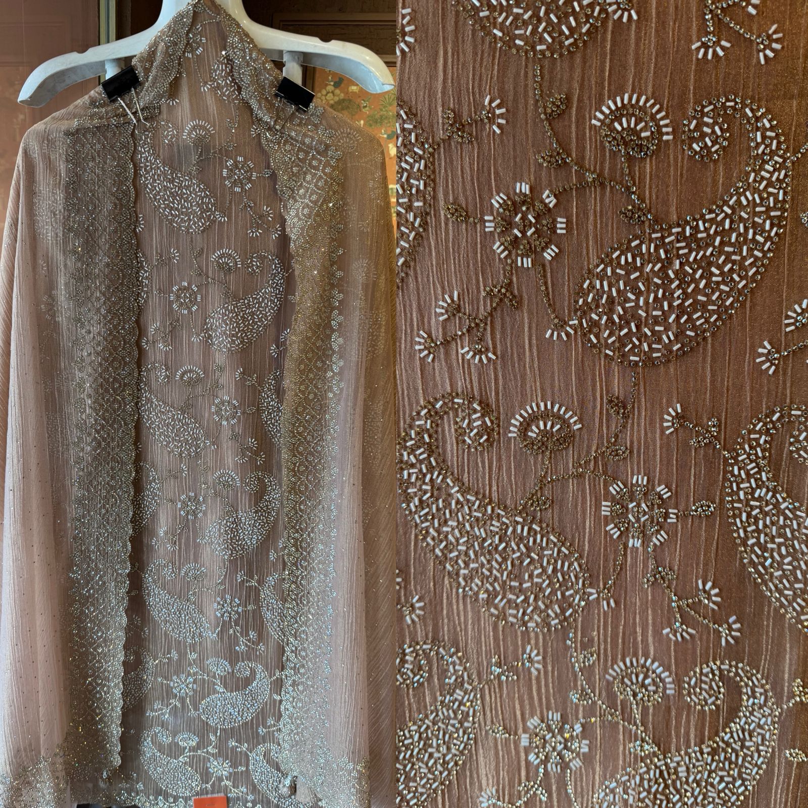 Lightweight Crushed tissue unstiched tissue