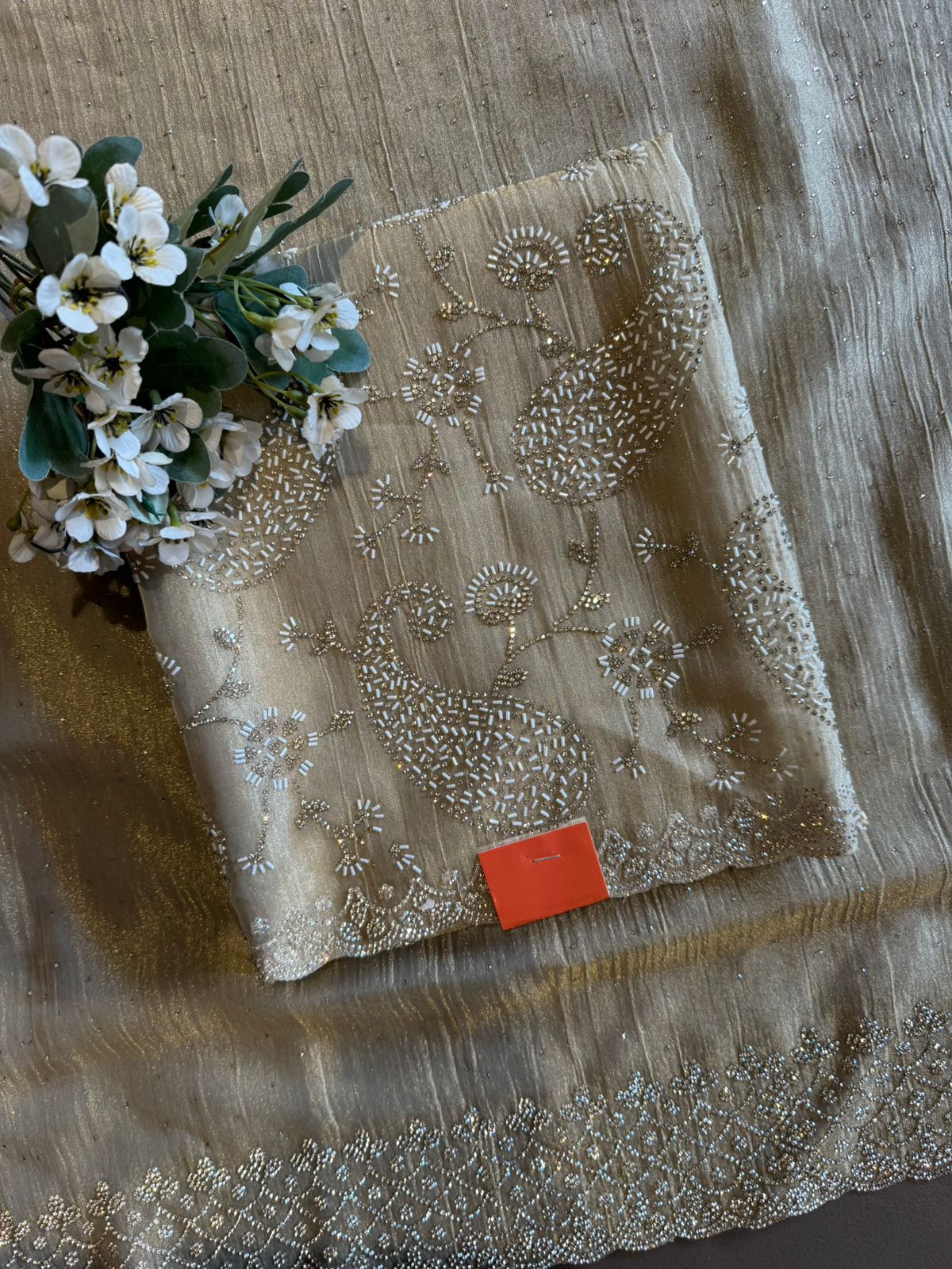 Lightweight Crushed tissue unstiched tissue