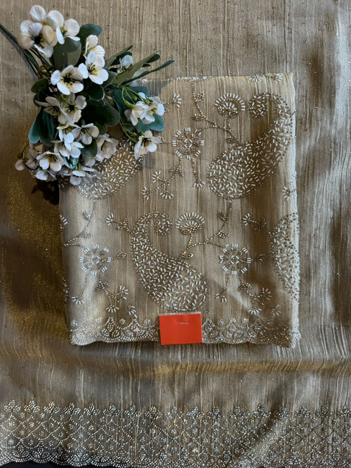 Lightweight Crushed tissue unstiched tissue