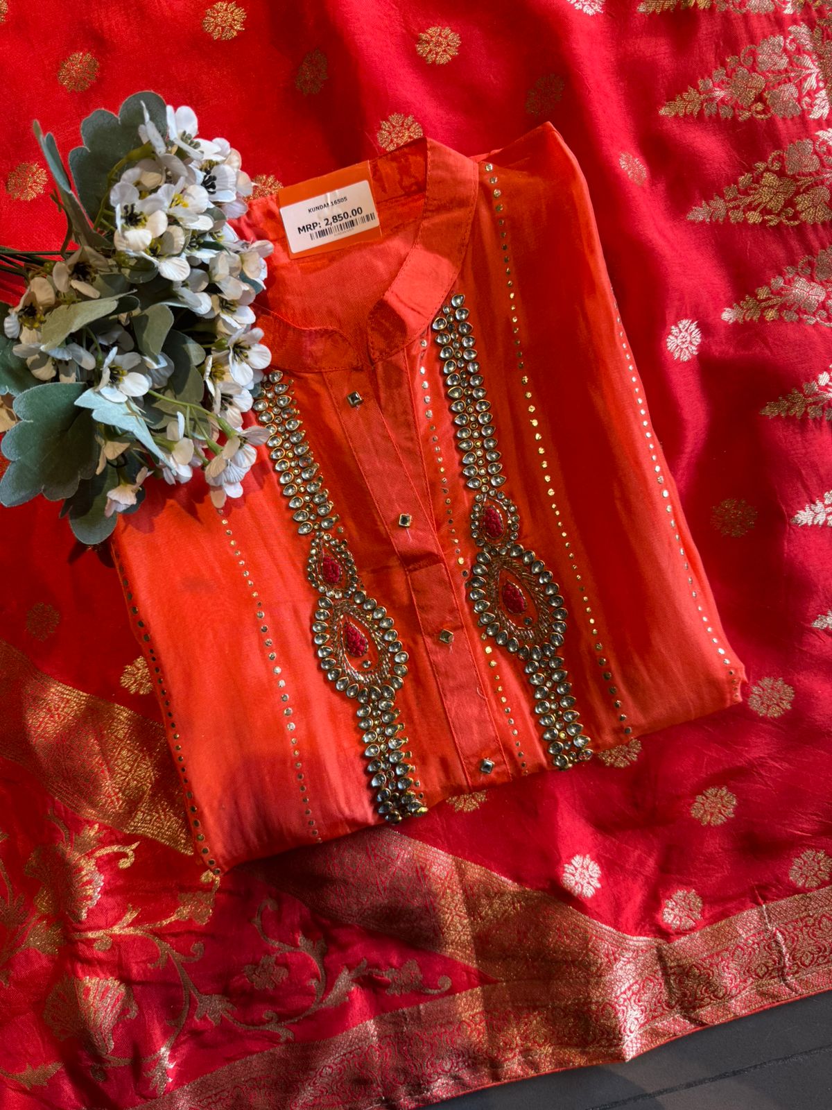 Russian silk Unstitched Shirt