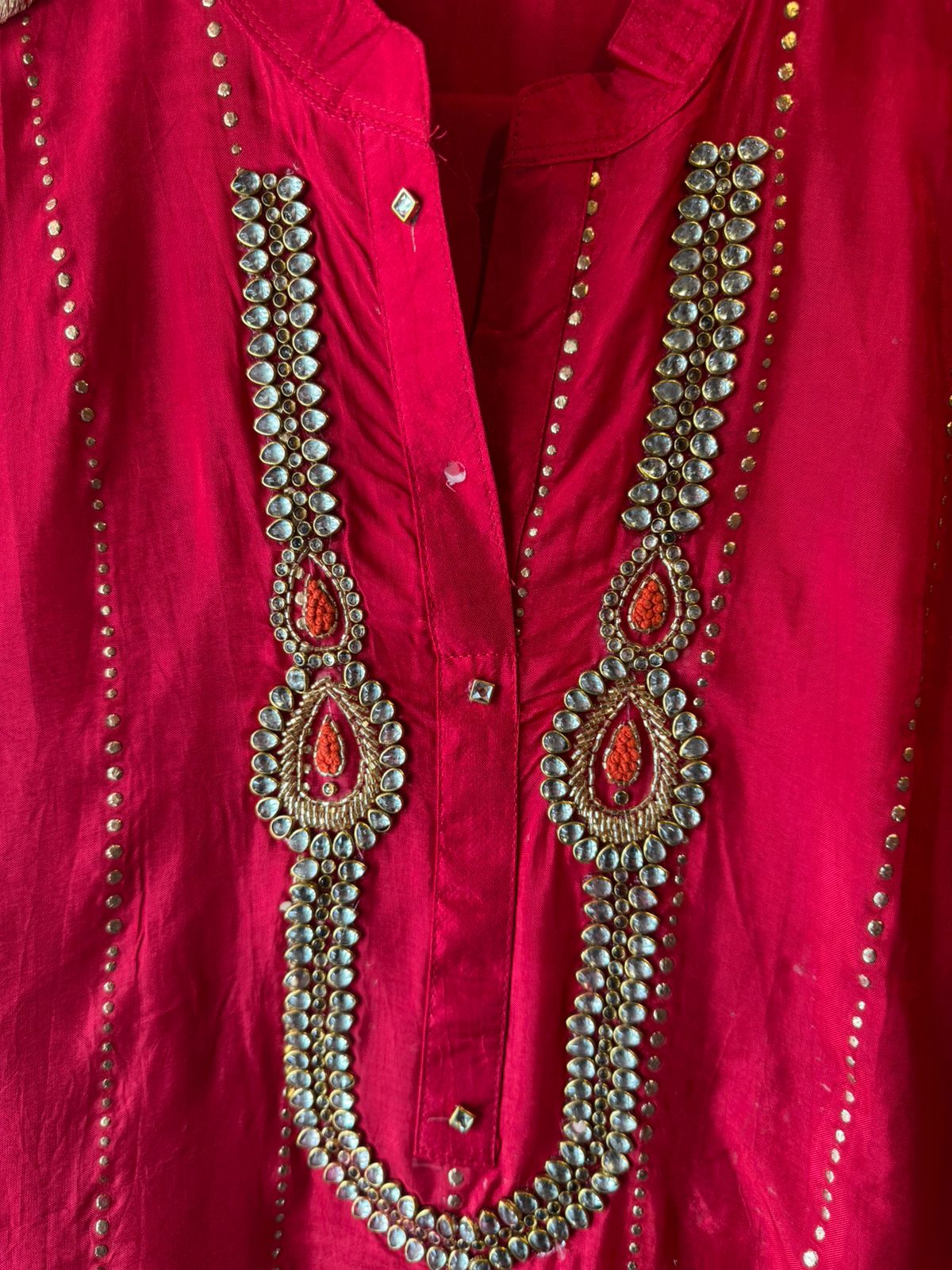 Russian silk Unstitched Shirt