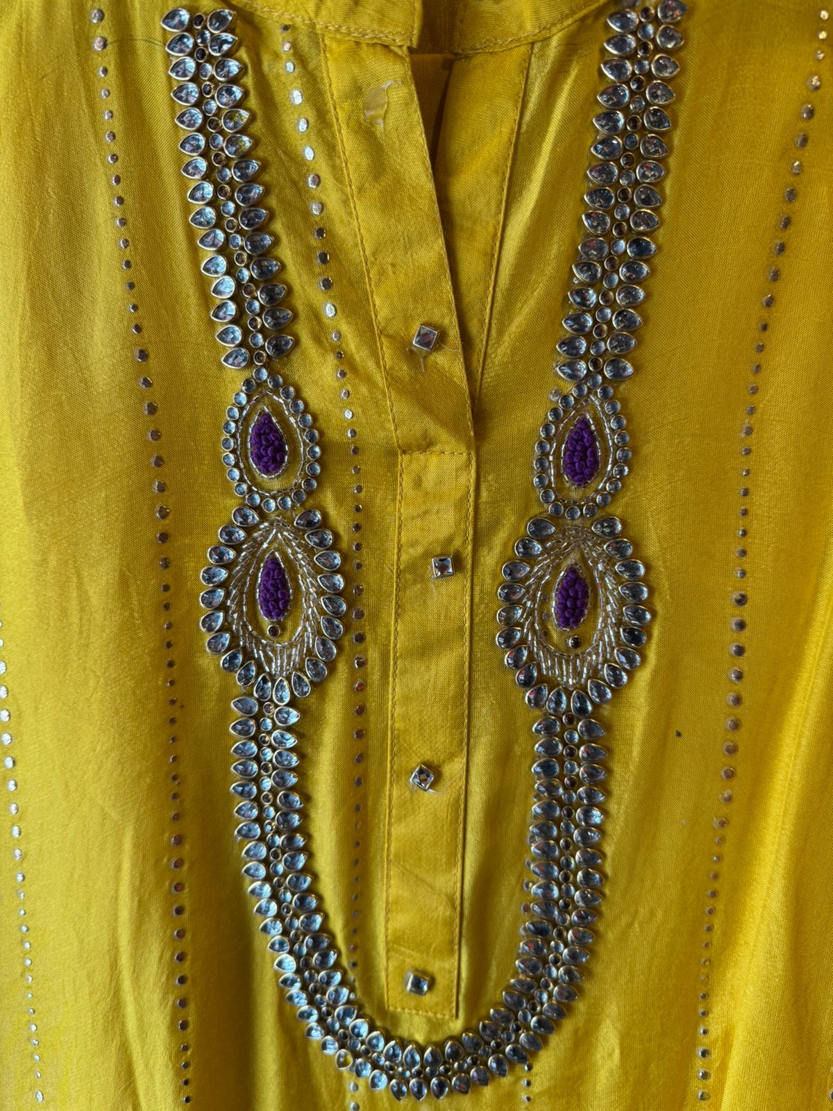 Russian silk Unstitched Shirt