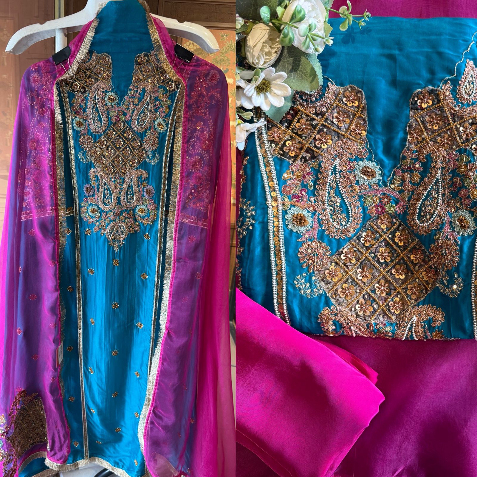 Traditional Indian festive suit