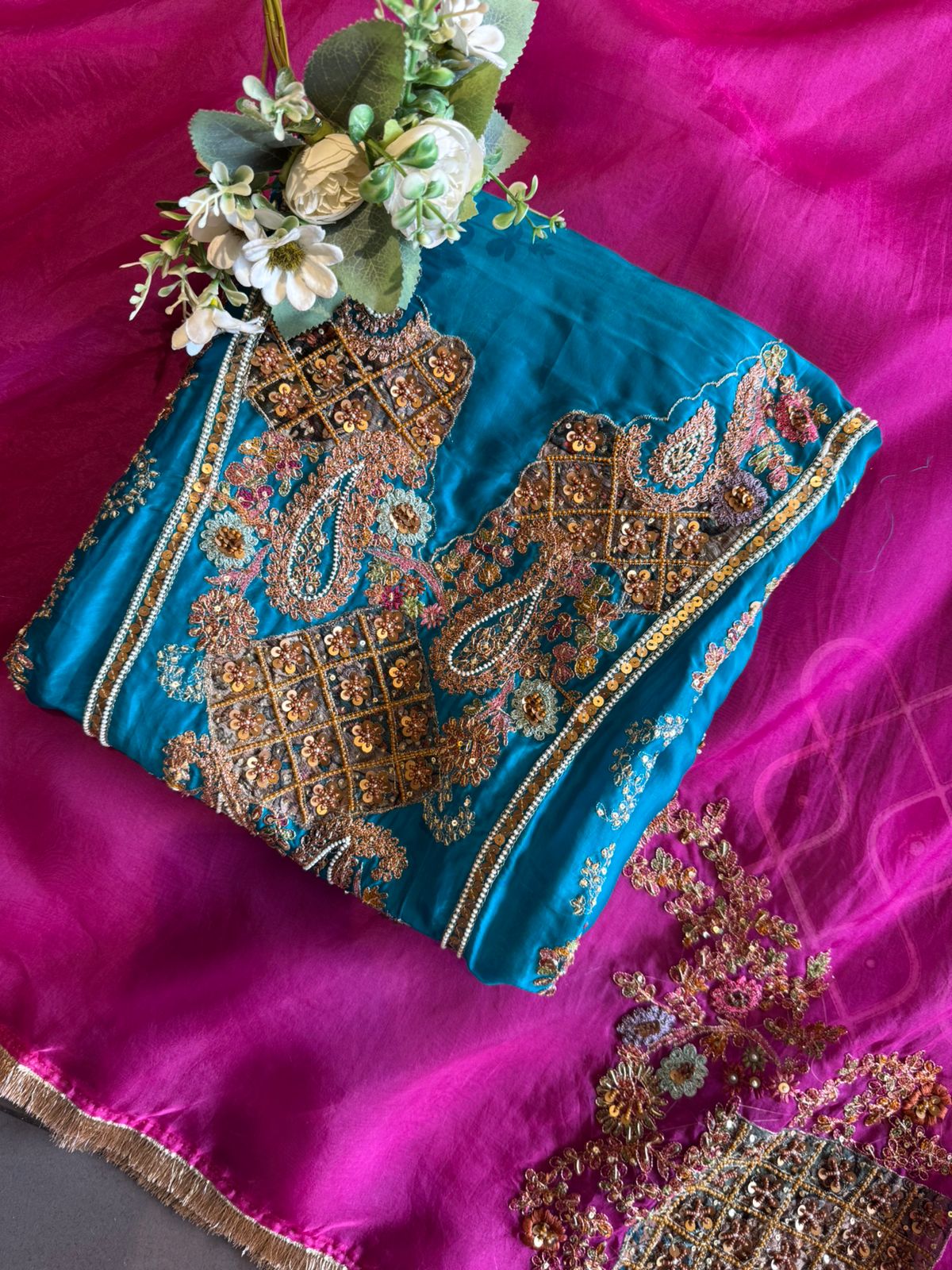 Traditional Indian festive suit