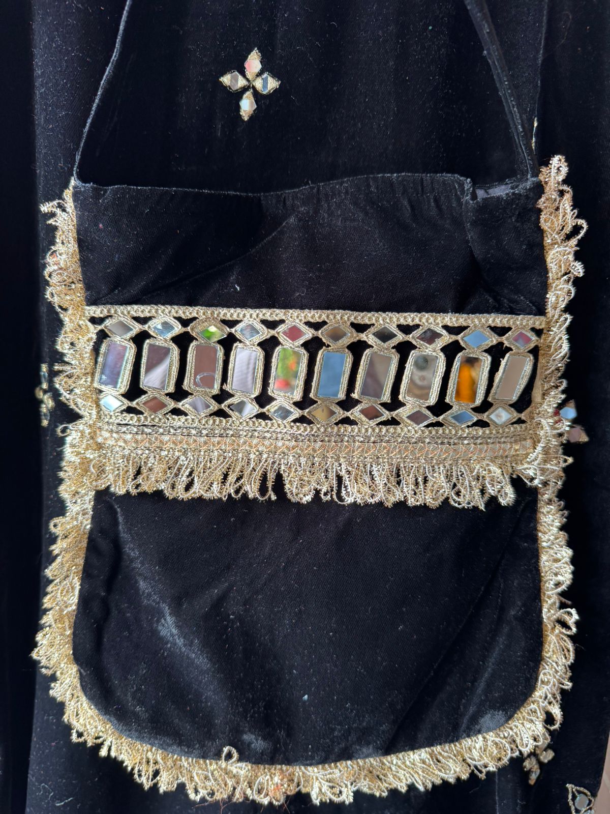 Plain velvet long dress