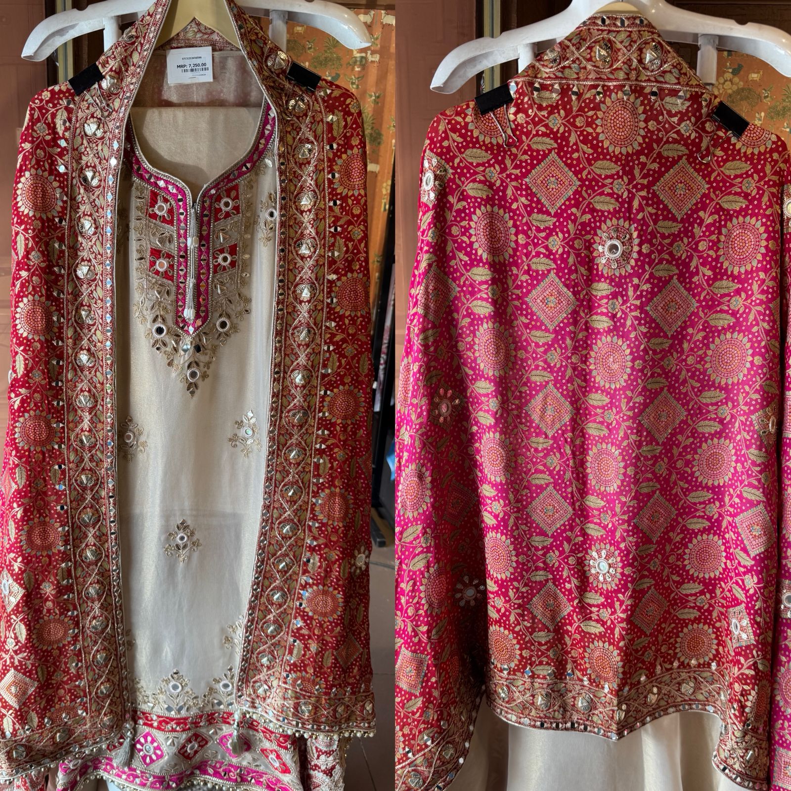Traditional Indian unstitched suit