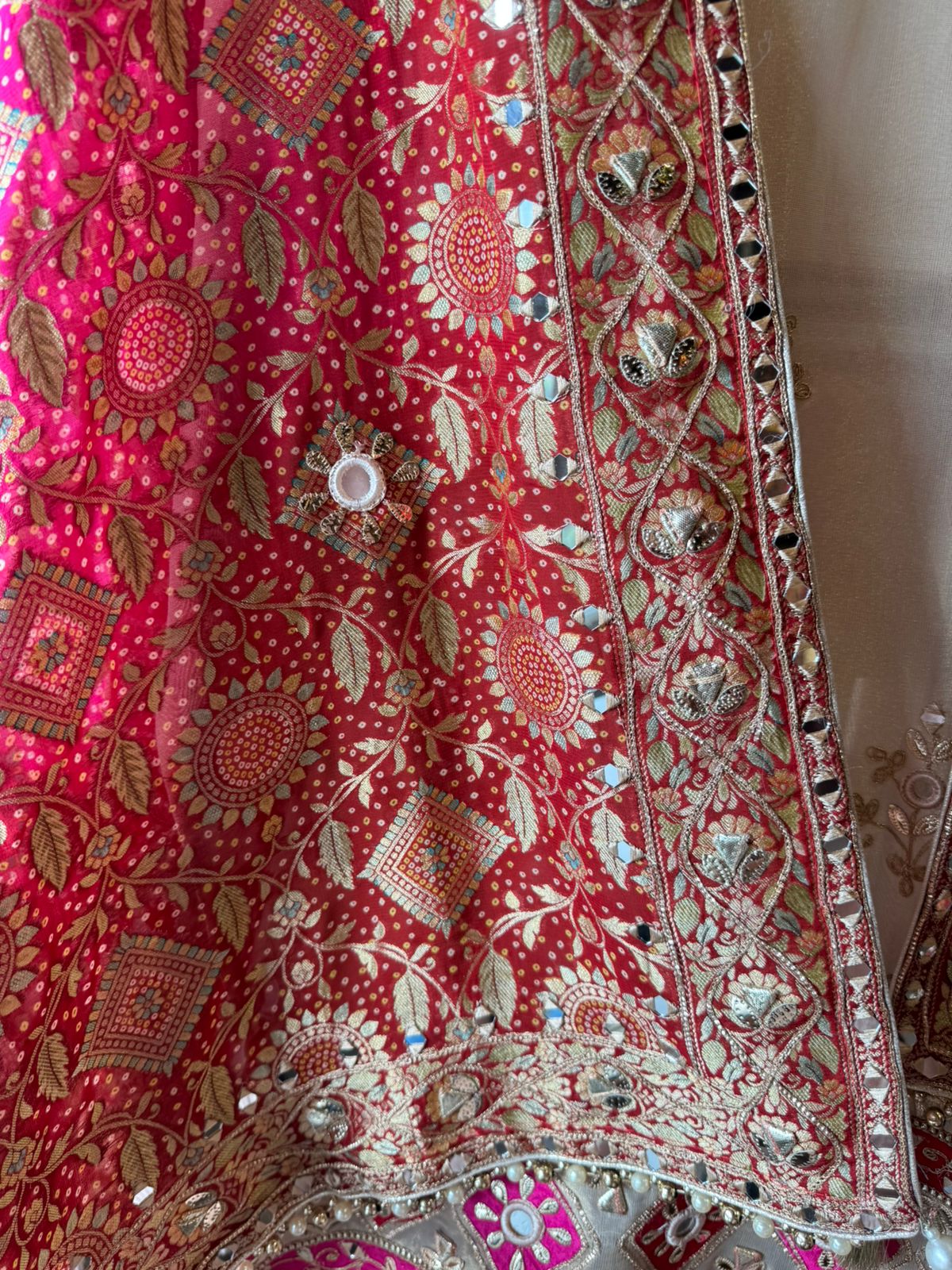 Traditional Indian unstitched suit