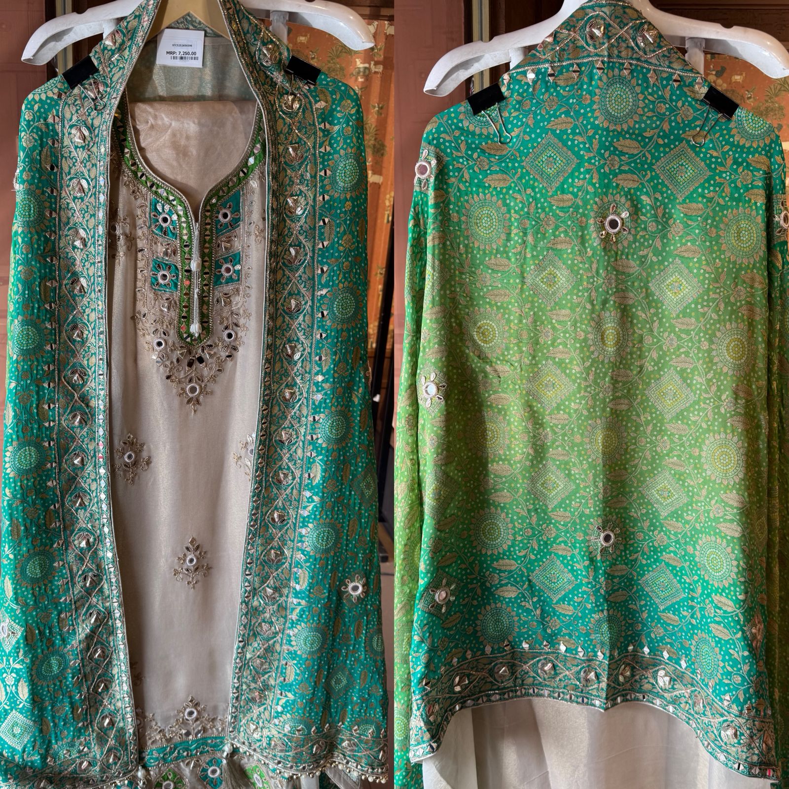 Traditional Indian unstitched suit