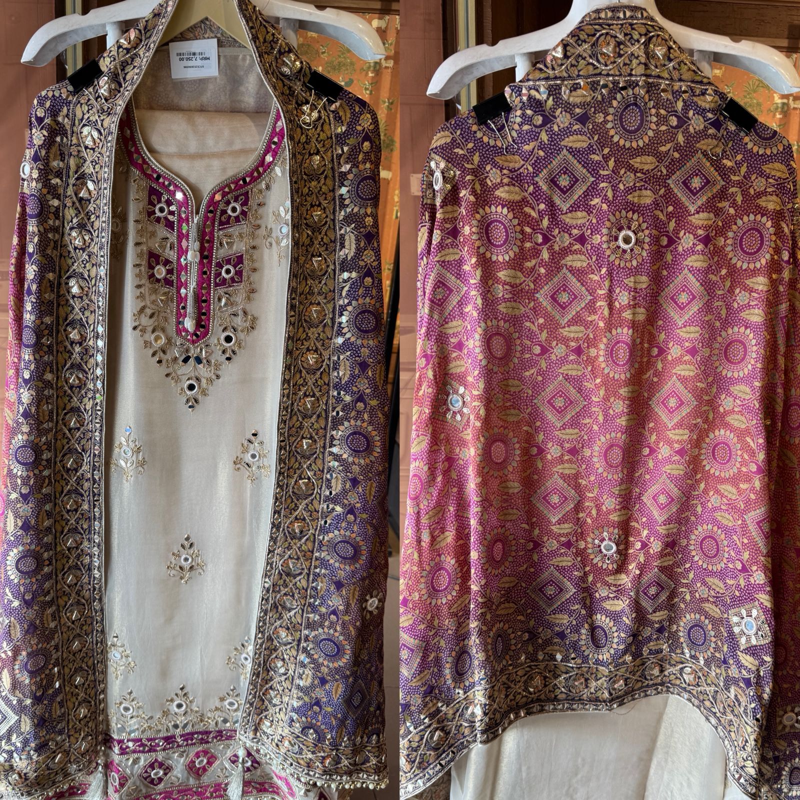 Traditional Indian unstitched suit