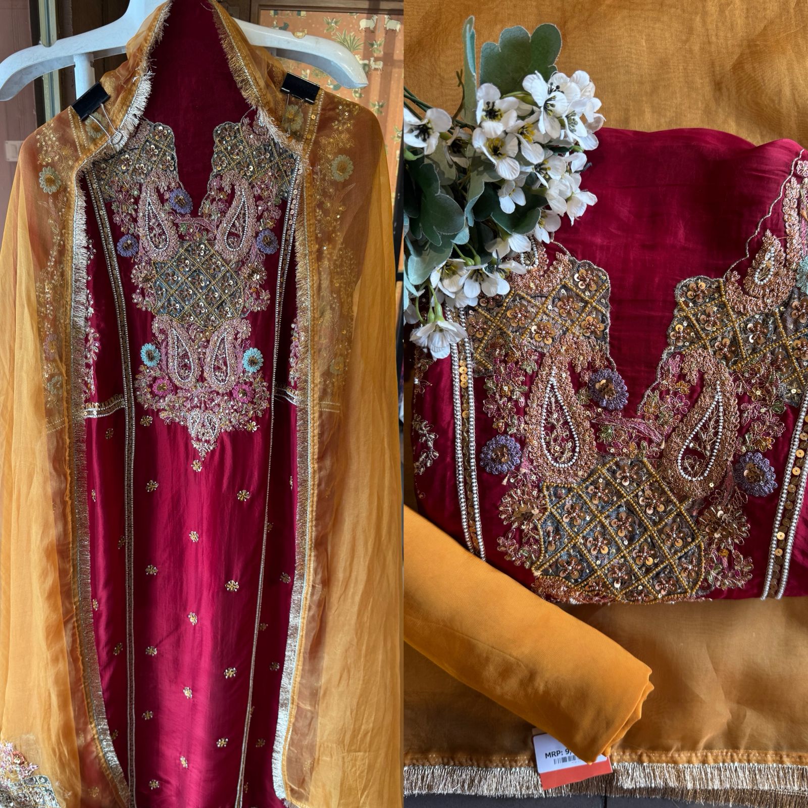 Traditional Indian festive suit