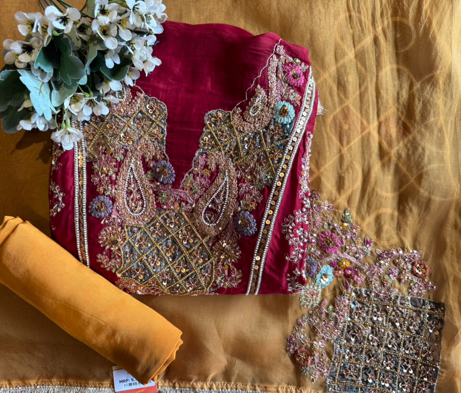 Traditional Indian festive suit