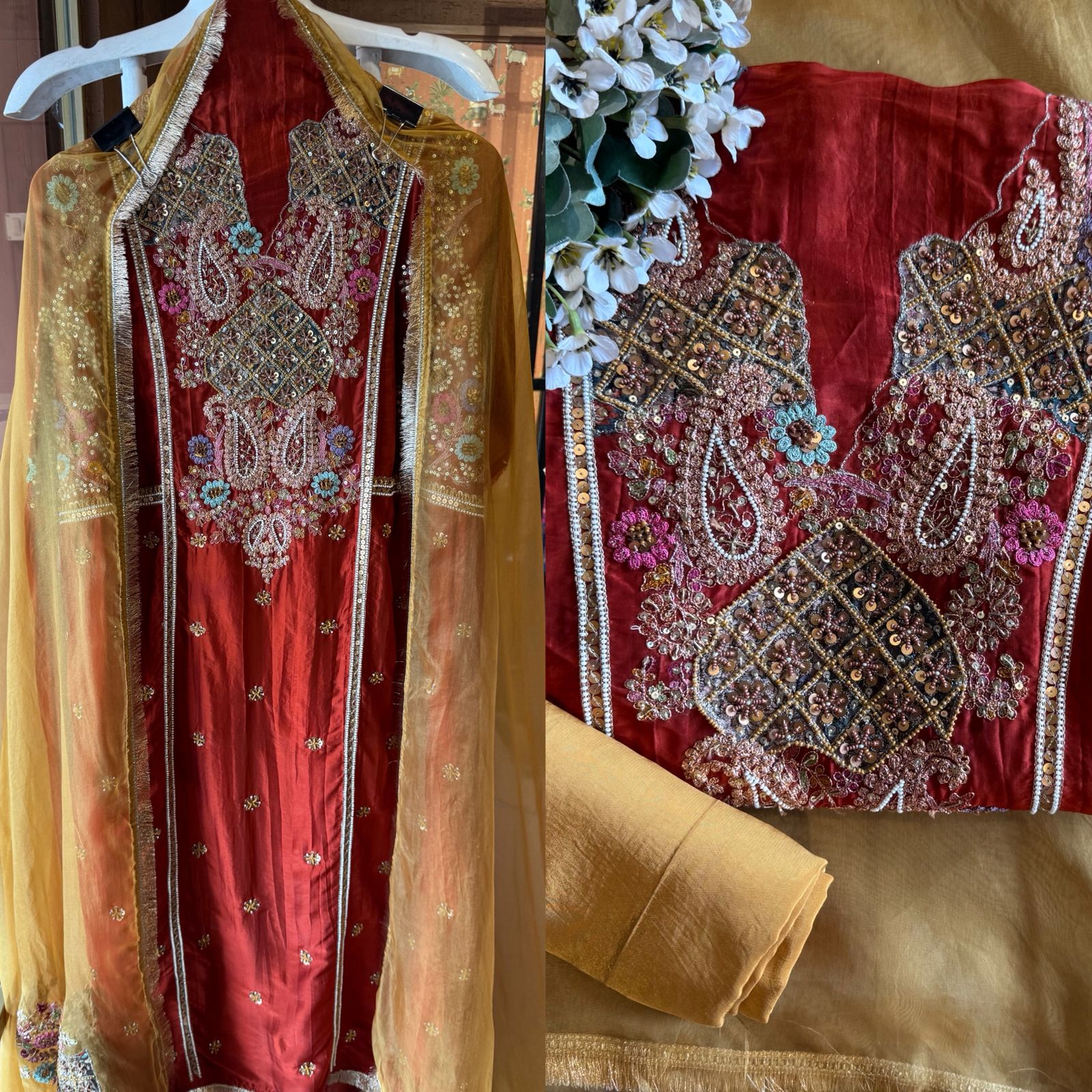 Traditional Indian festive suit