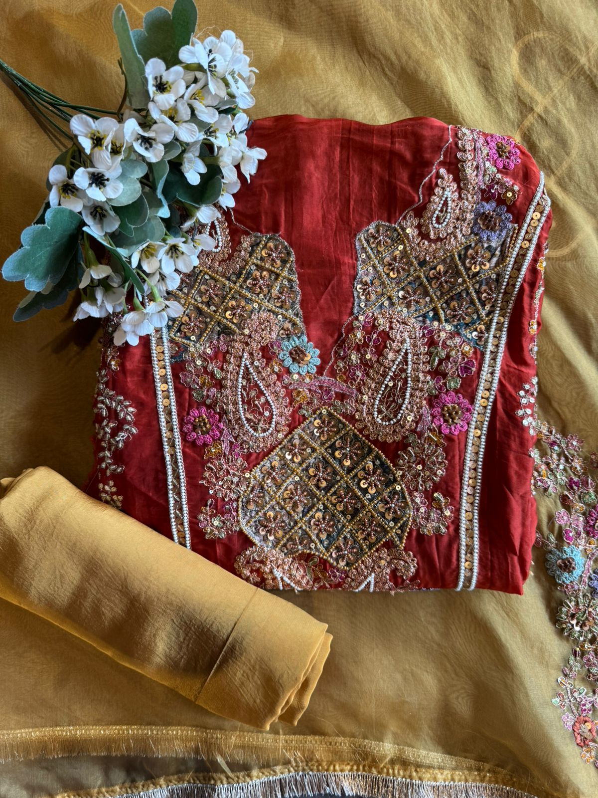 Traditional Indian festive suit