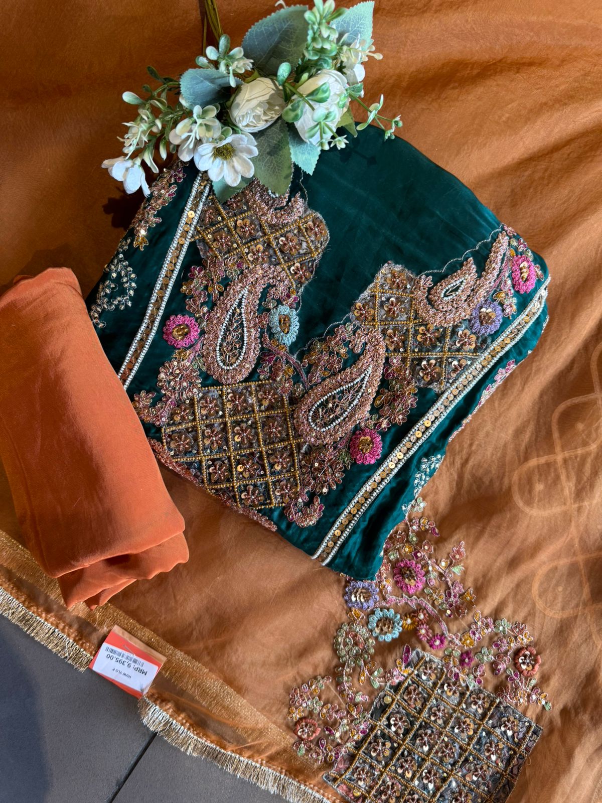 Traditional Indian festive suit