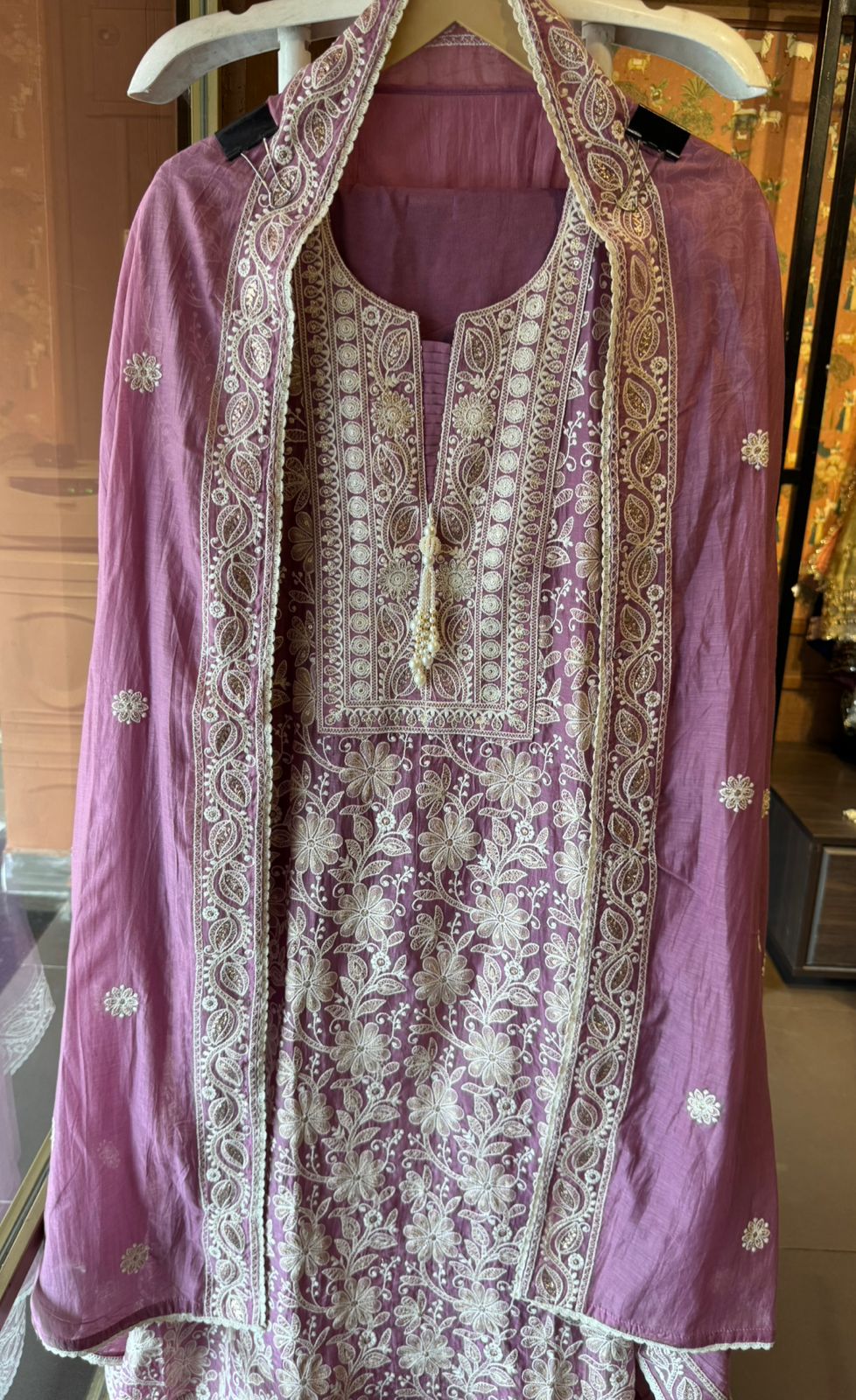 Elegant embroidered Suit