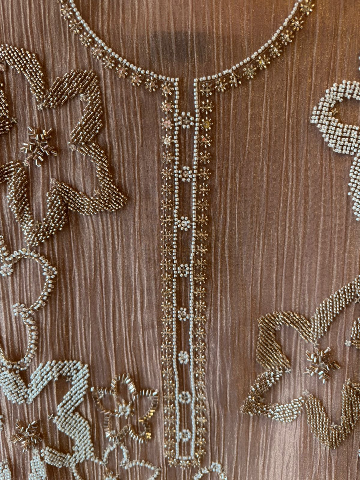 Luxury Crushed Tissue Unstitched Suit