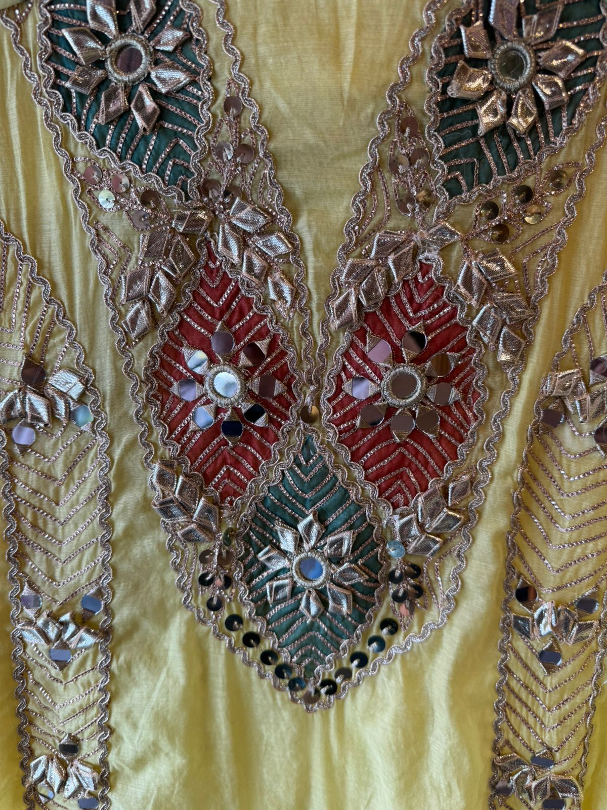 Royal Shisha Gotta Work Unstitched Mul Suit