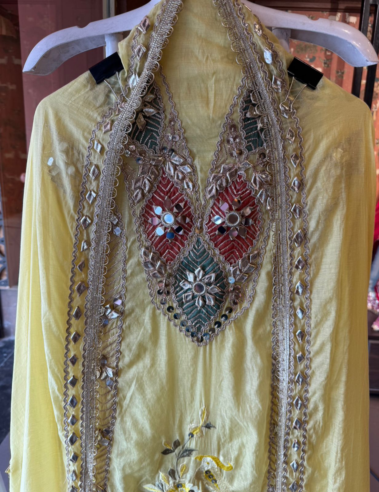 Royal Shisha Gotta Work Unstitched Mul Suit