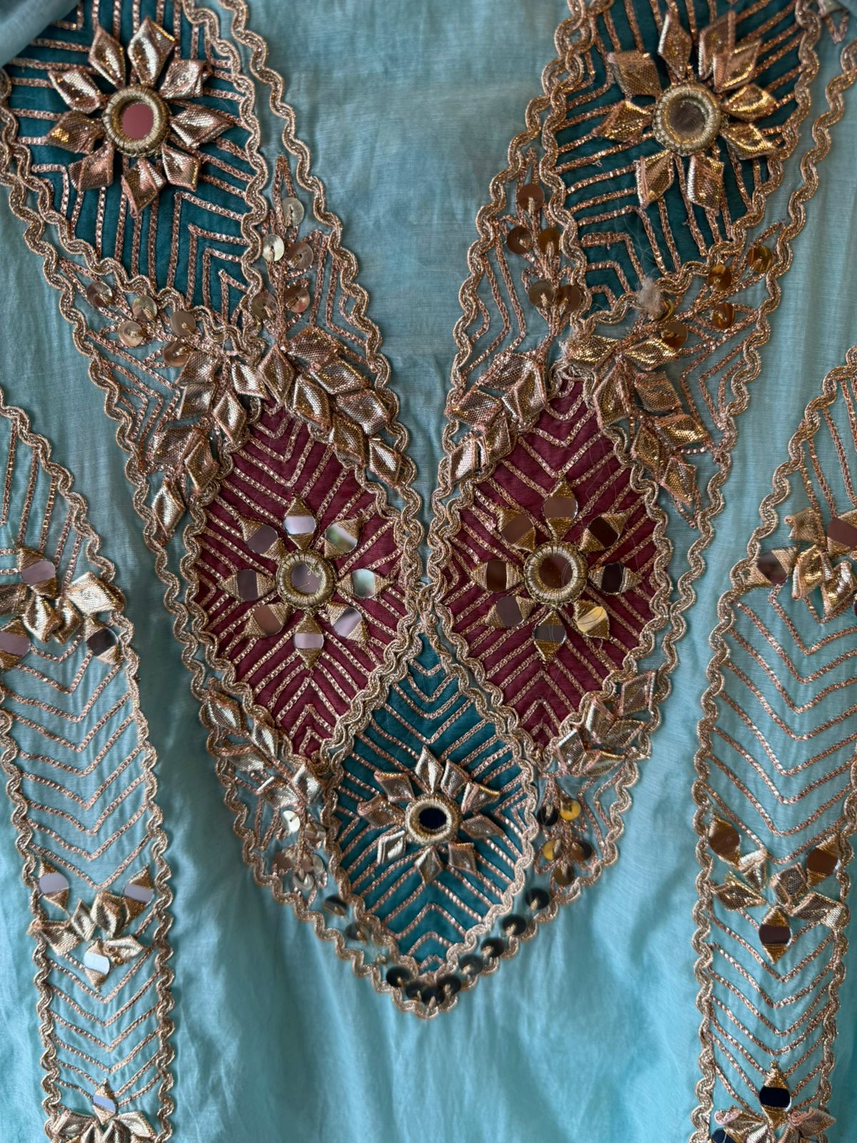 Royal Shisha Gotta Work Unstitched Mul Suit