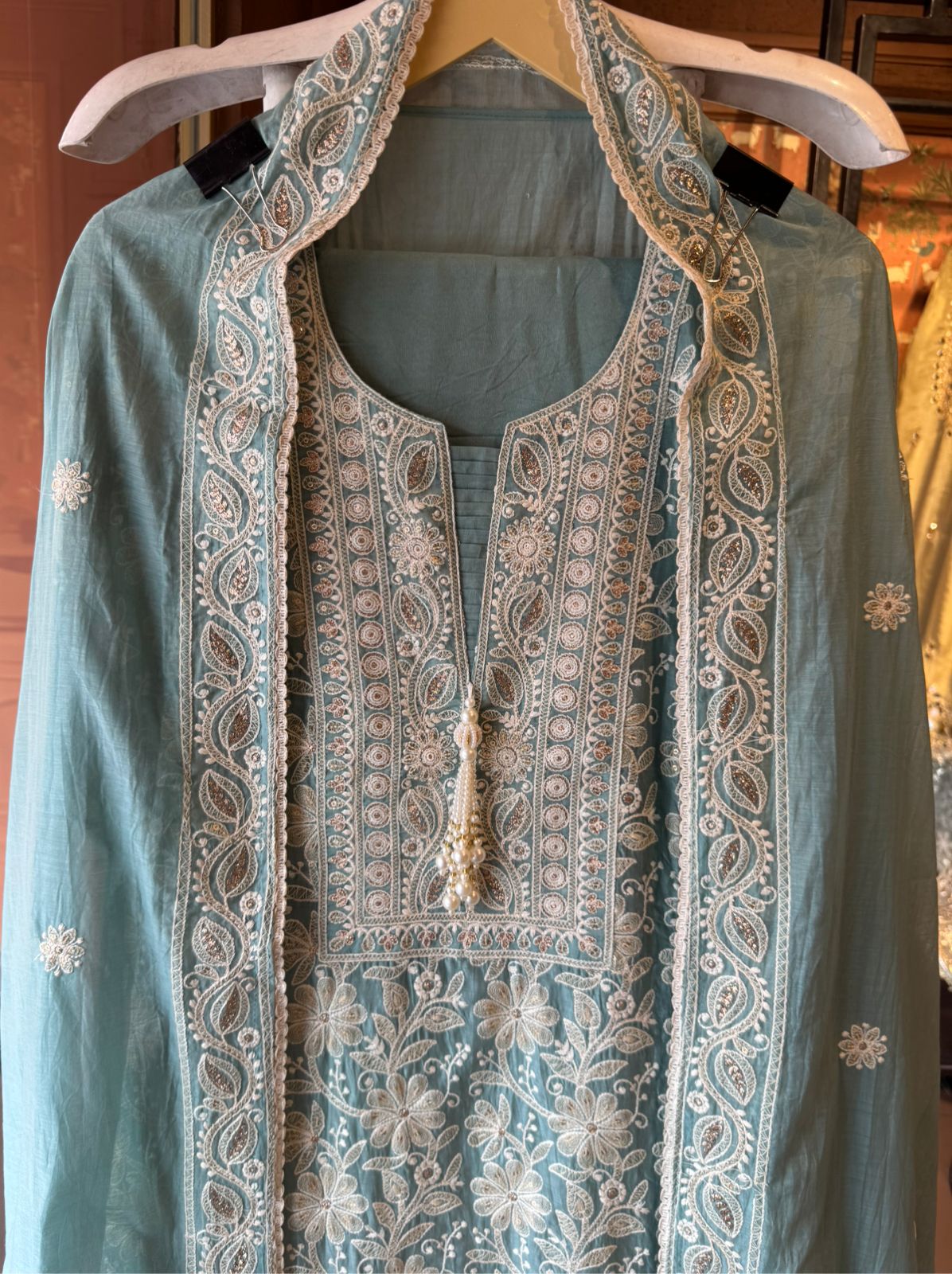 Elegant embroidered Suit