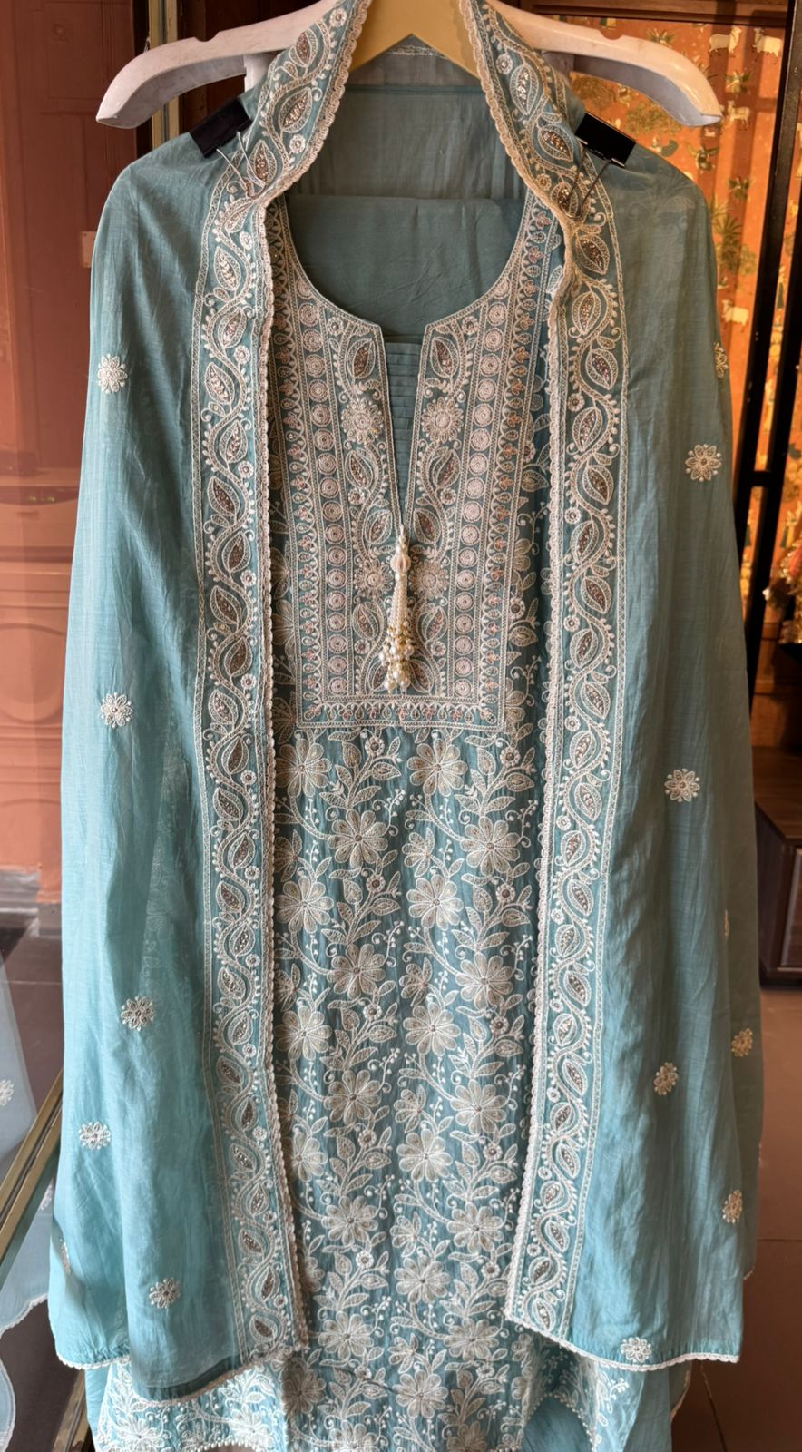 Elegant embroidered Suit