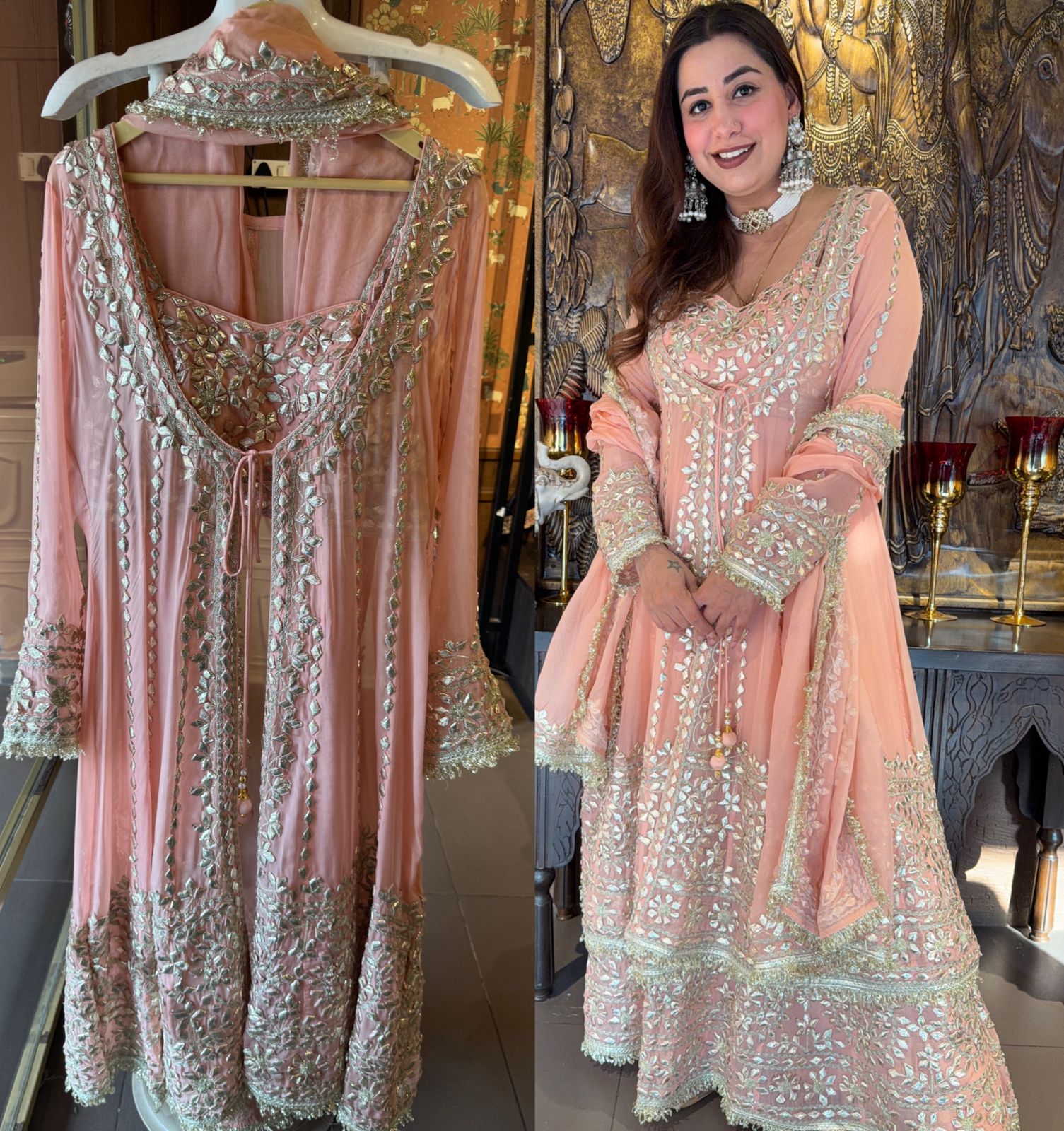 Gotta Embroidered long jacket