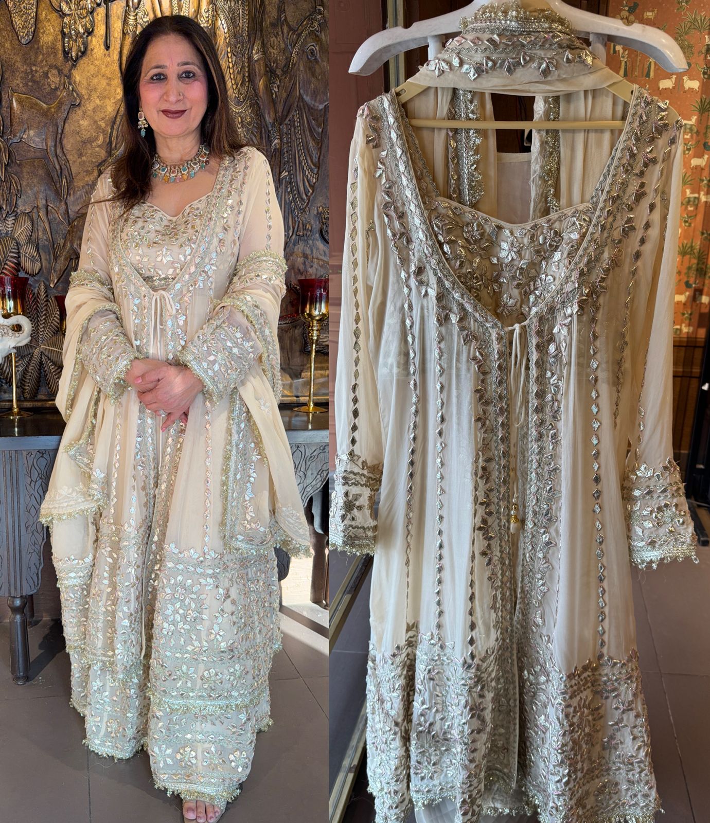 Gotta Embroidered long jacket