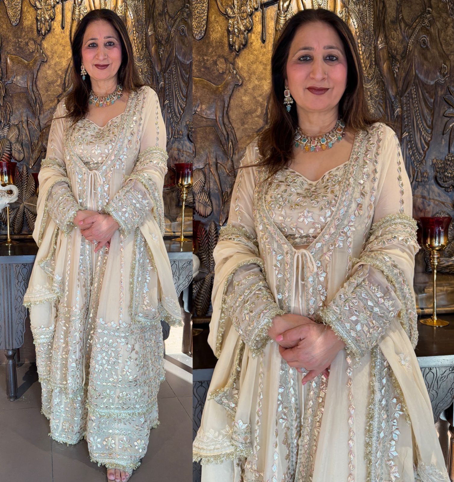 Gotta Embroidered long jacket