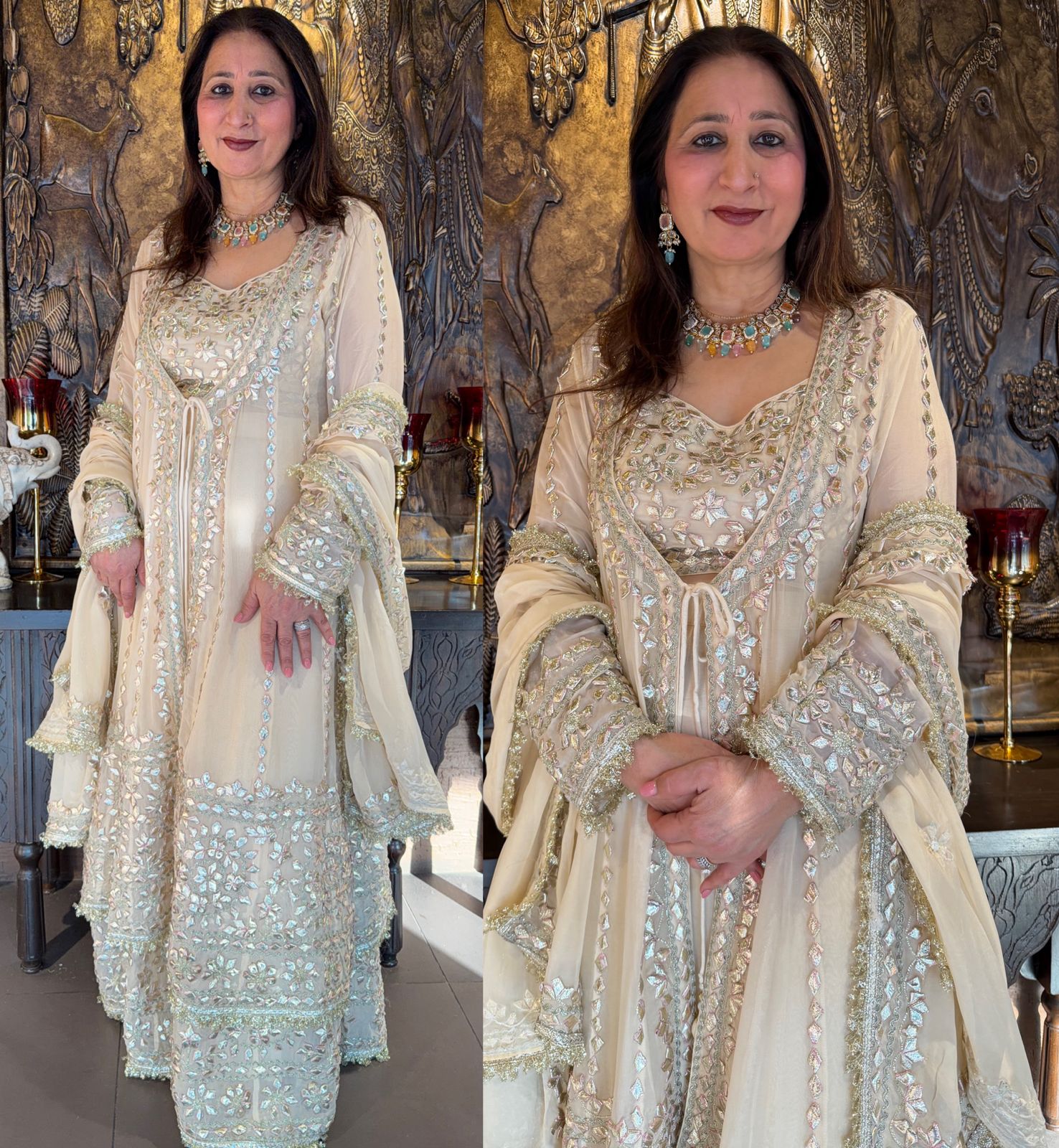 Gotta Embroidered long jacket