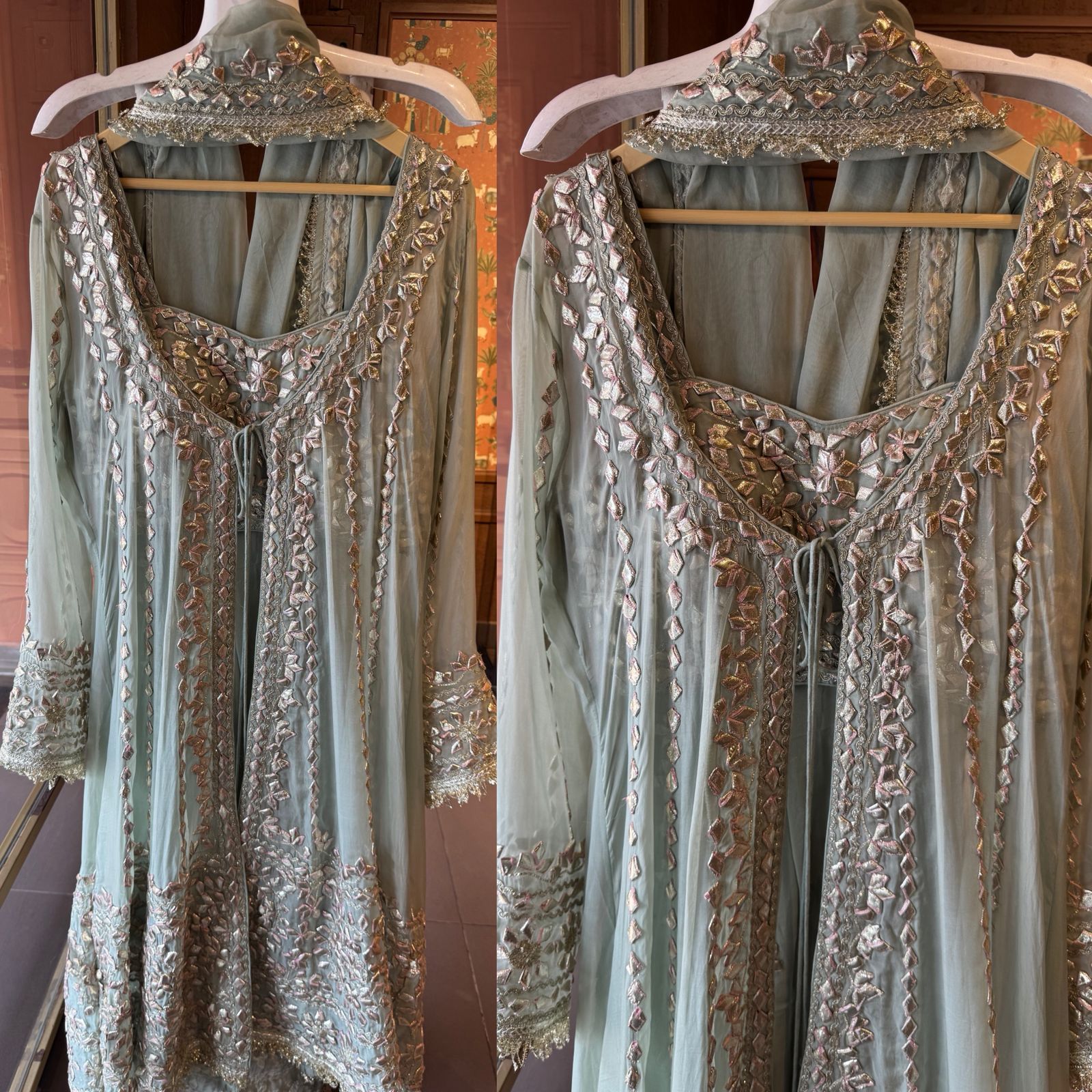 Gotta Embroidered long jacket