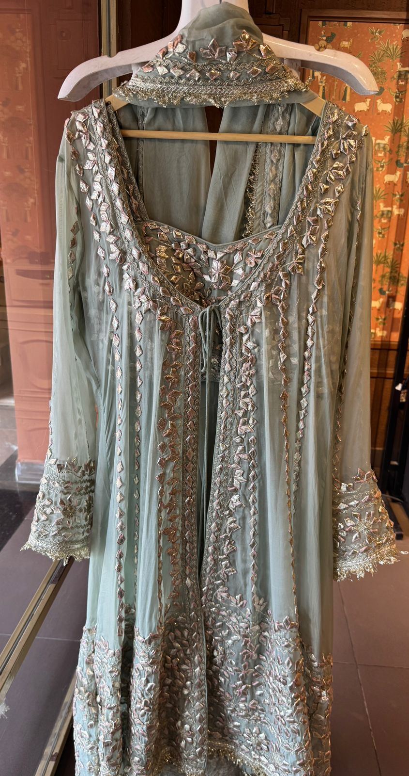 Gotta Embroidered long jacket