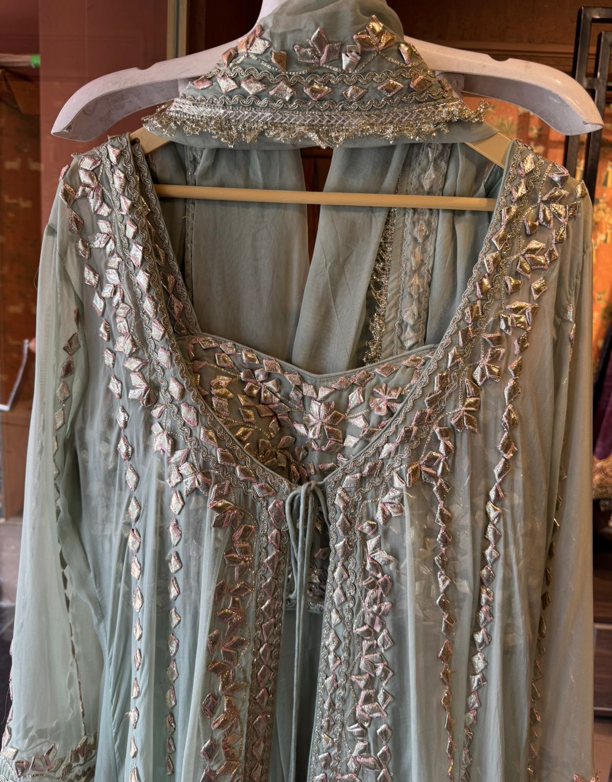 Gotta Embroidered long jacket