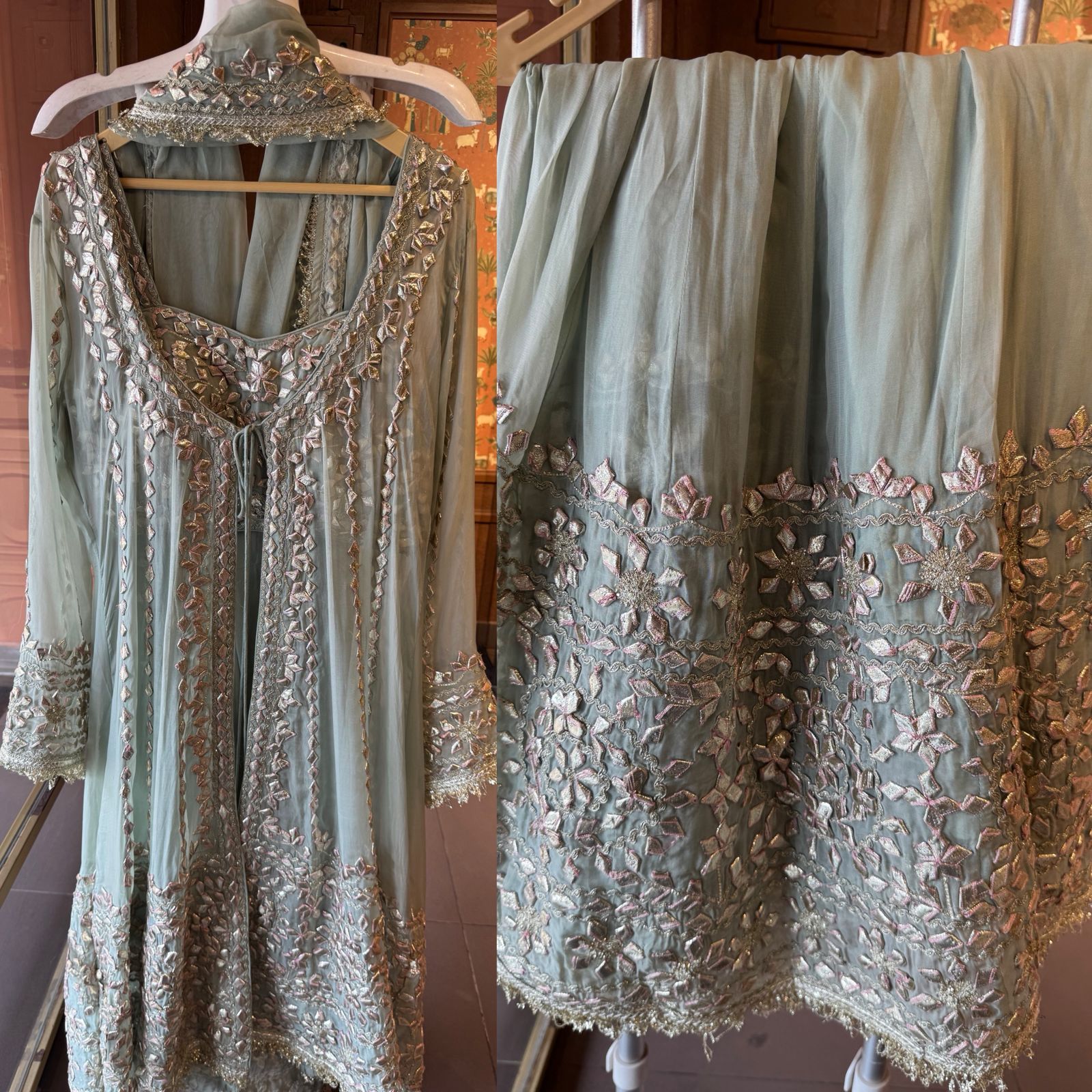 Gotta Embroidered long jacket