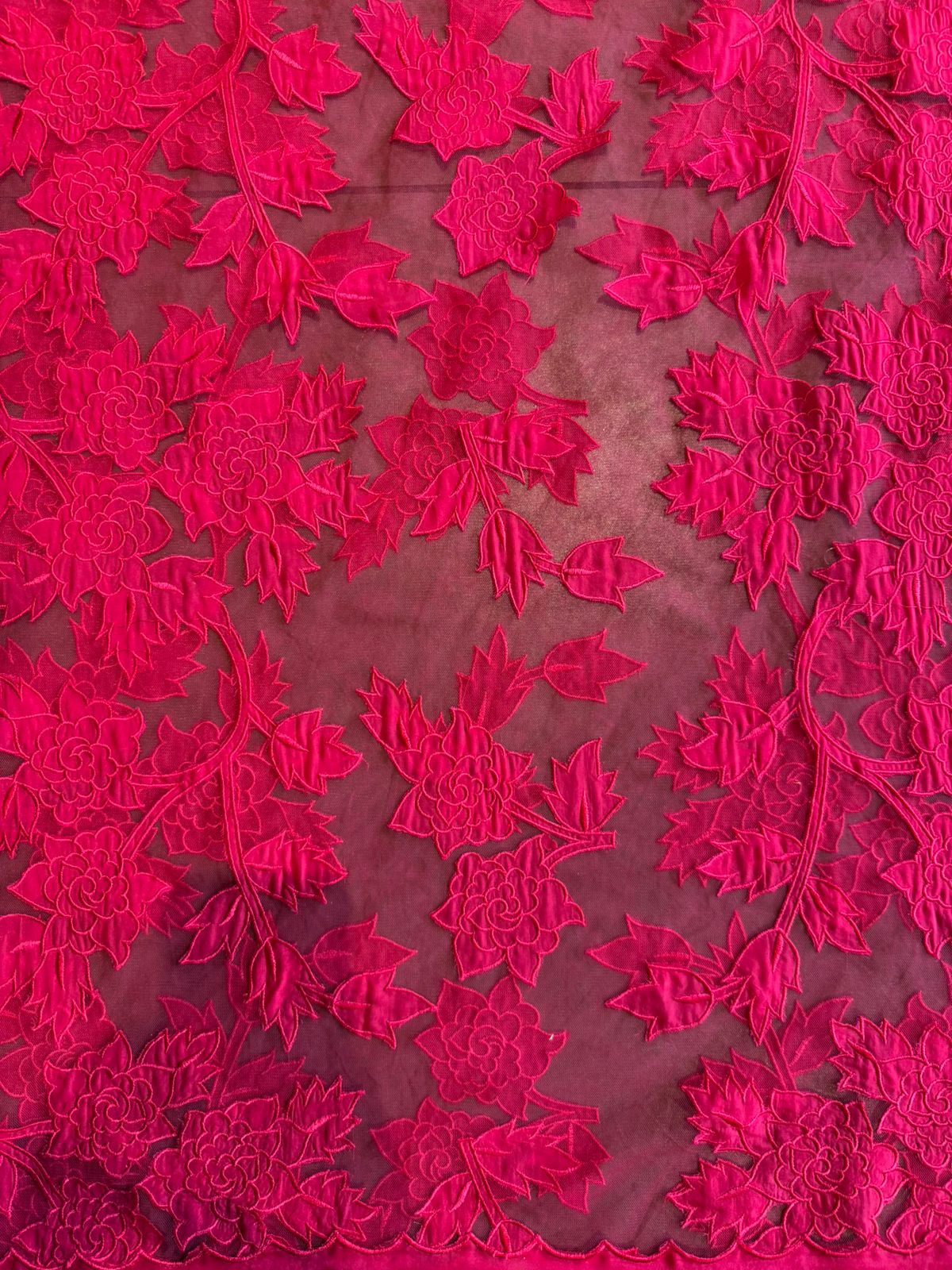 Soft organza unstitched Kurta