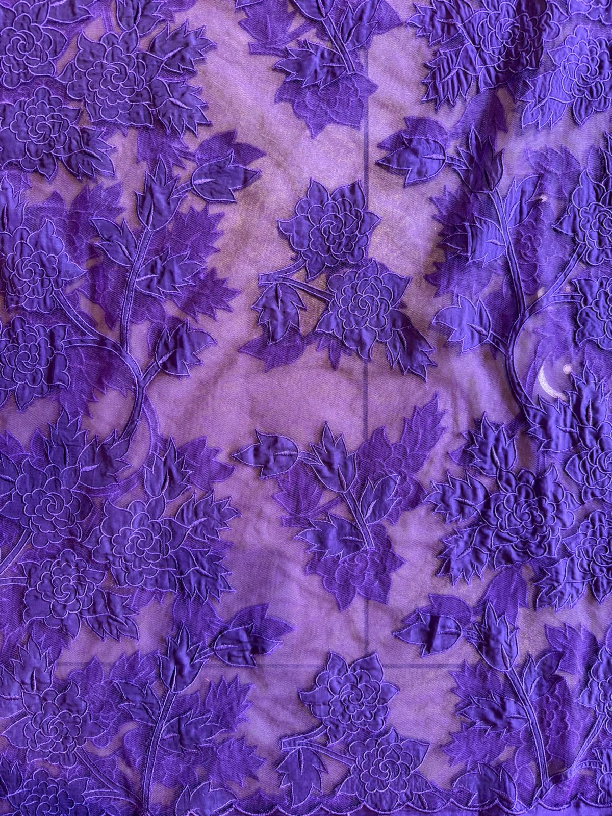 Soft organza unstitched Kurta