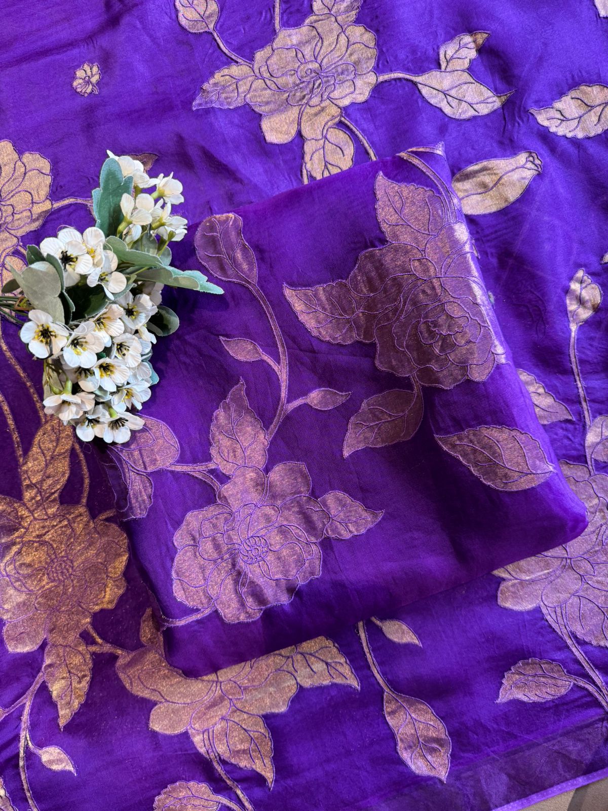 Pure Banarsi organza Shirt