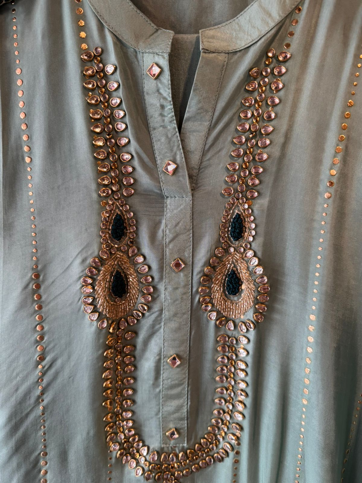 Russian silk Unstitched Shirt