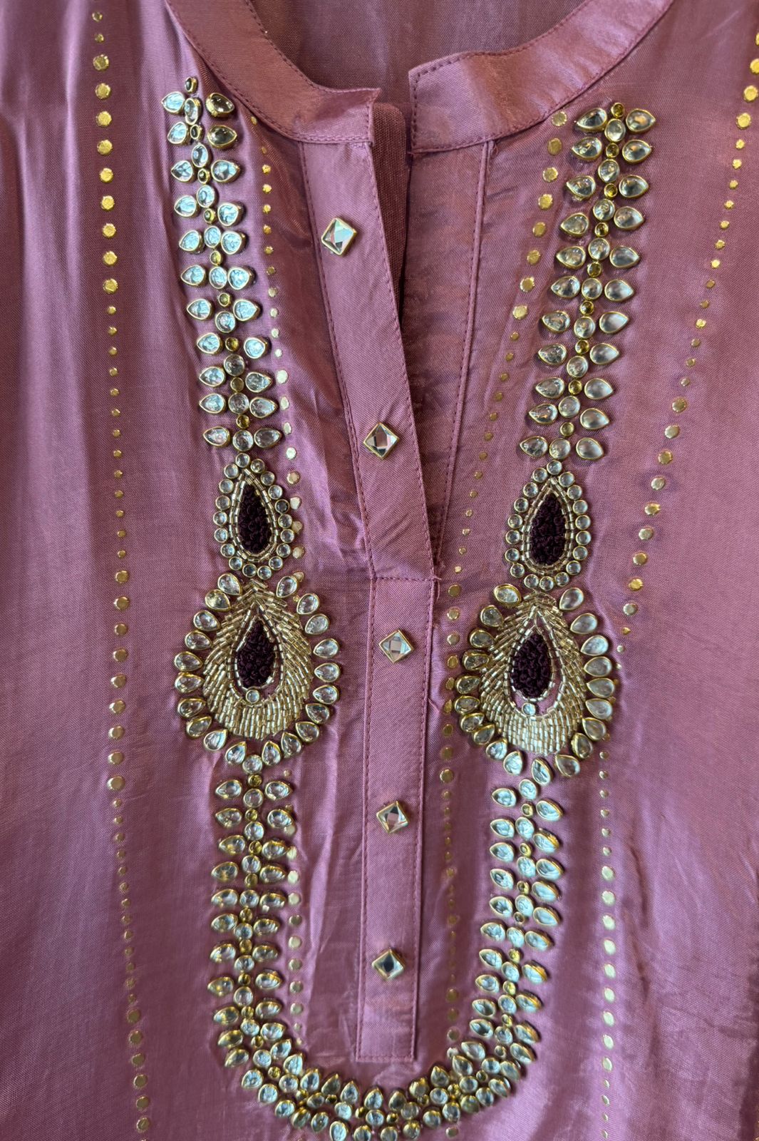 Russian silk Unstitched Shirt