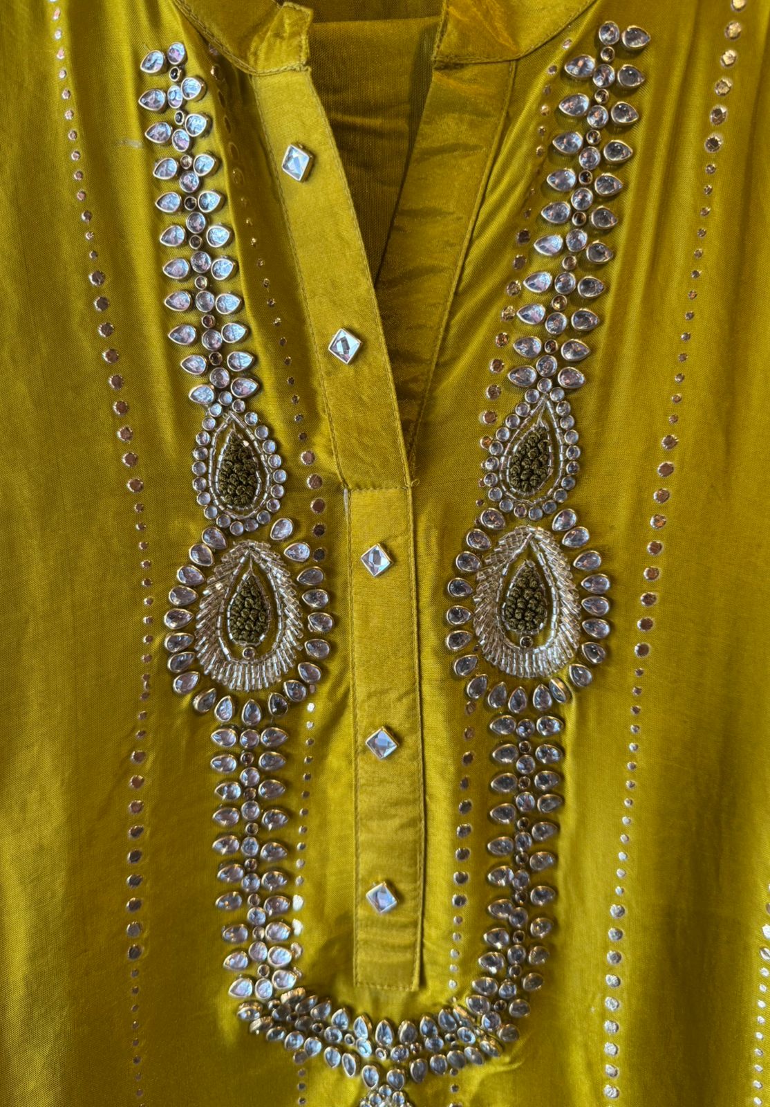 Russian silk Unstitched Shirt