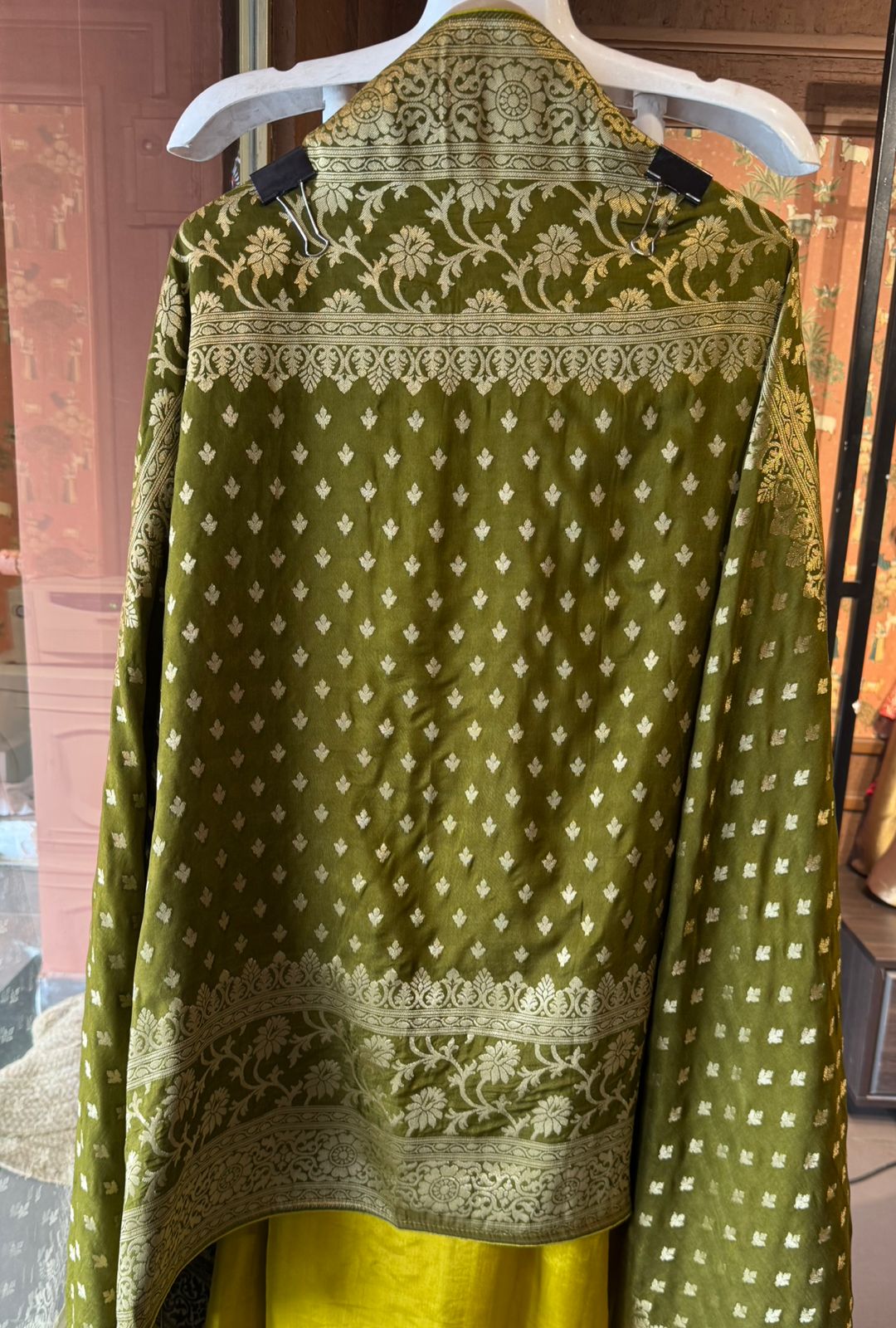 Russian silk Unstitched Shirt