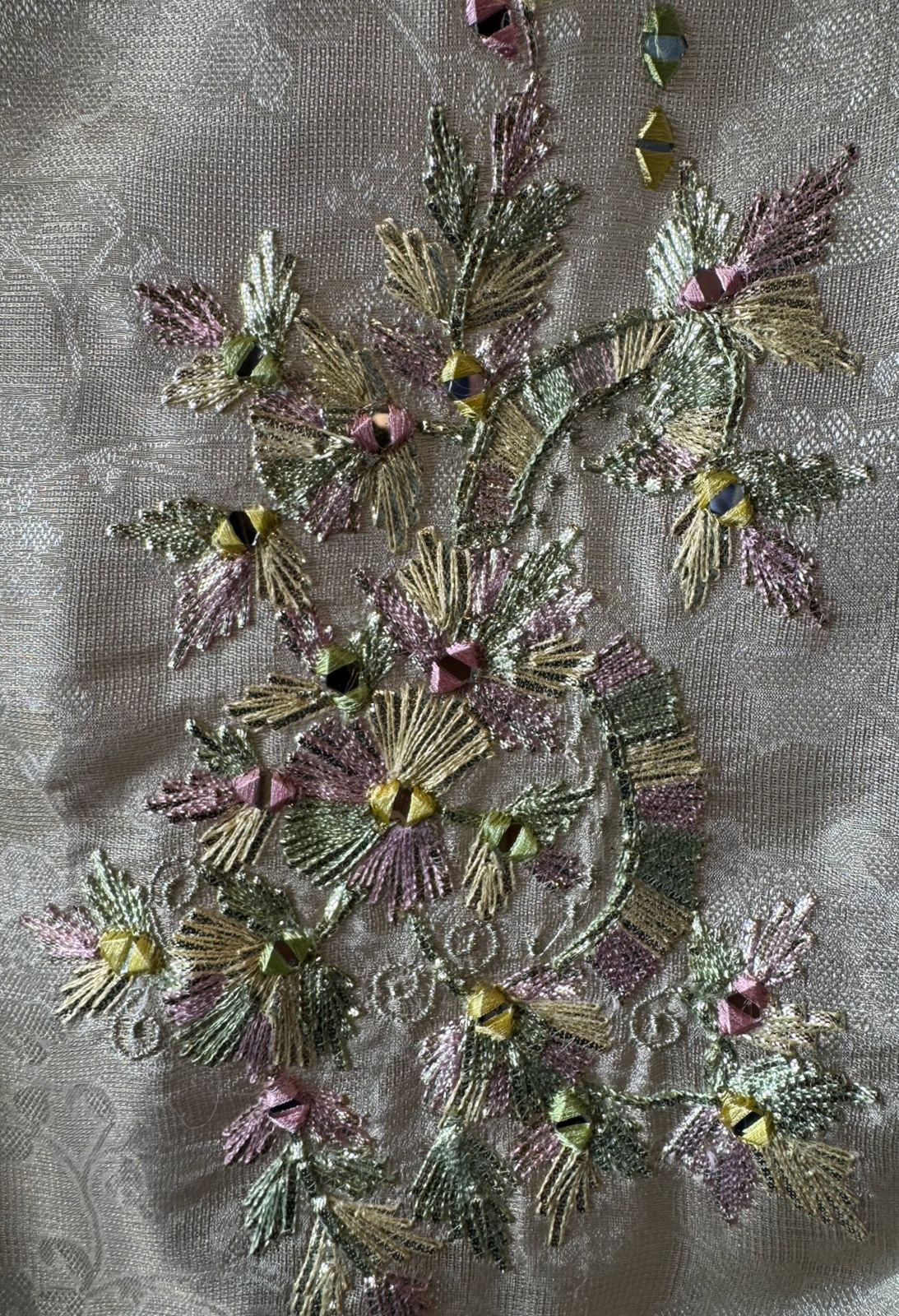 Long straight Unstitched Suit