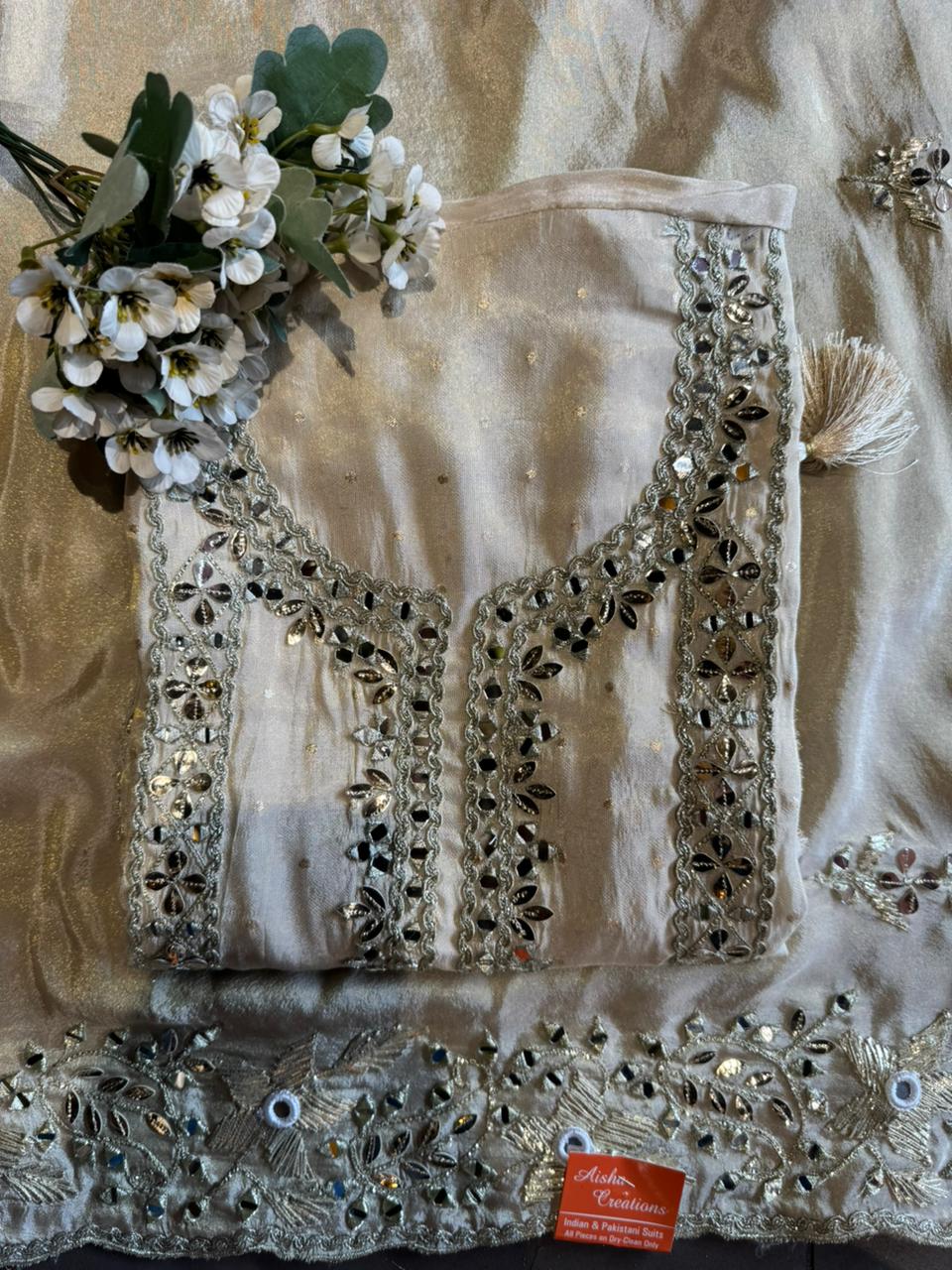 Traditional ethnic Unstitched suit