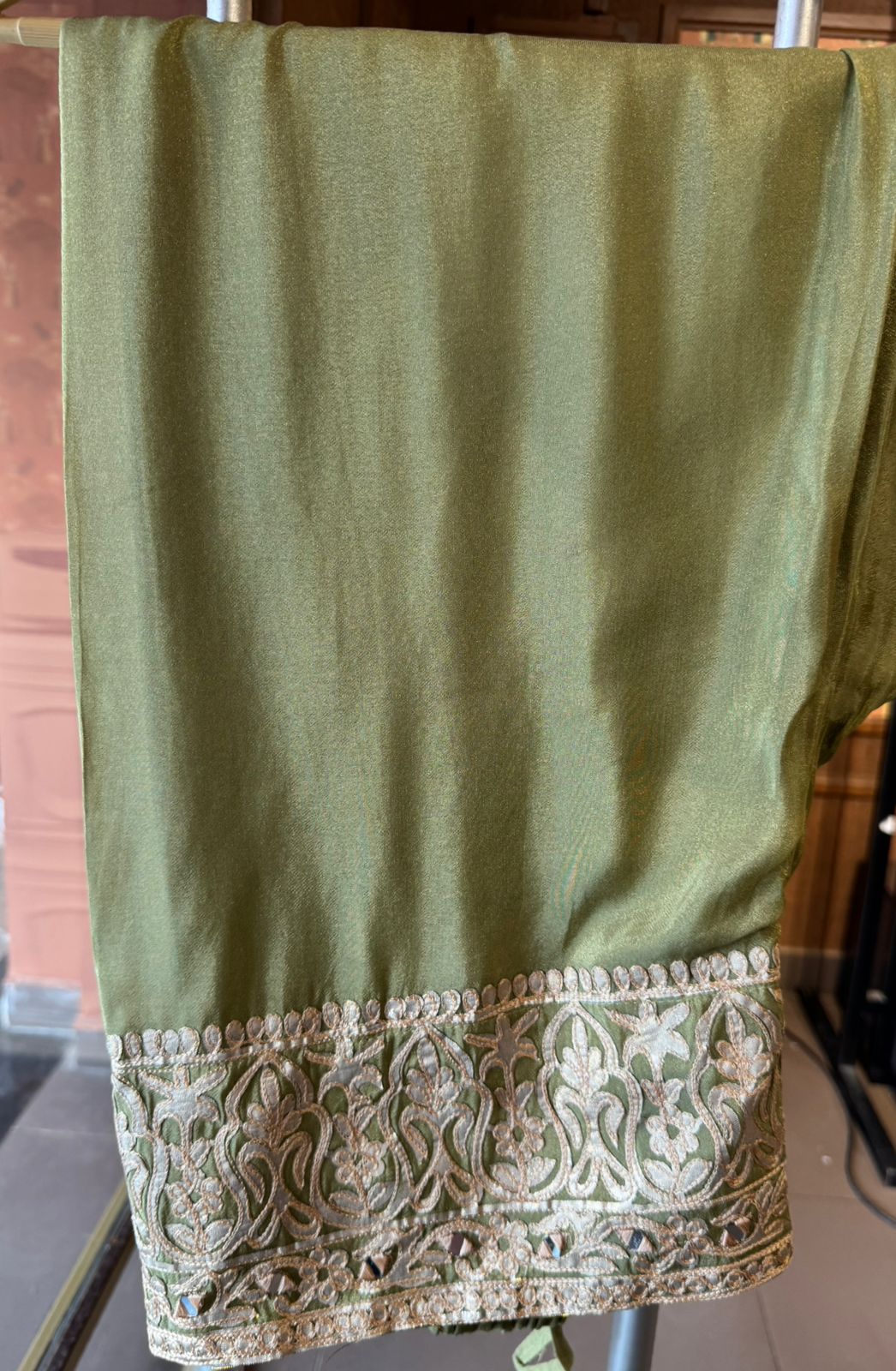 Giraffe tissue Festive Kurta Palazzo set