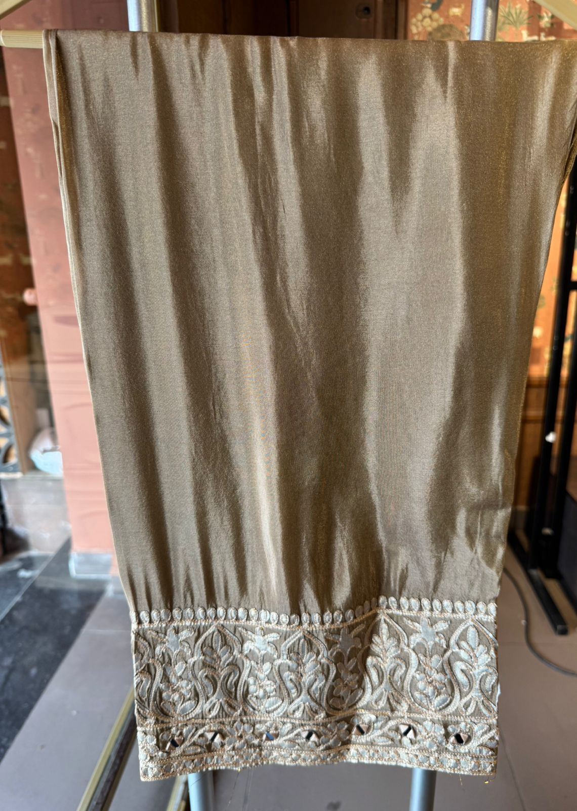 Giraffe tissue Festive Kurta Palazzo set