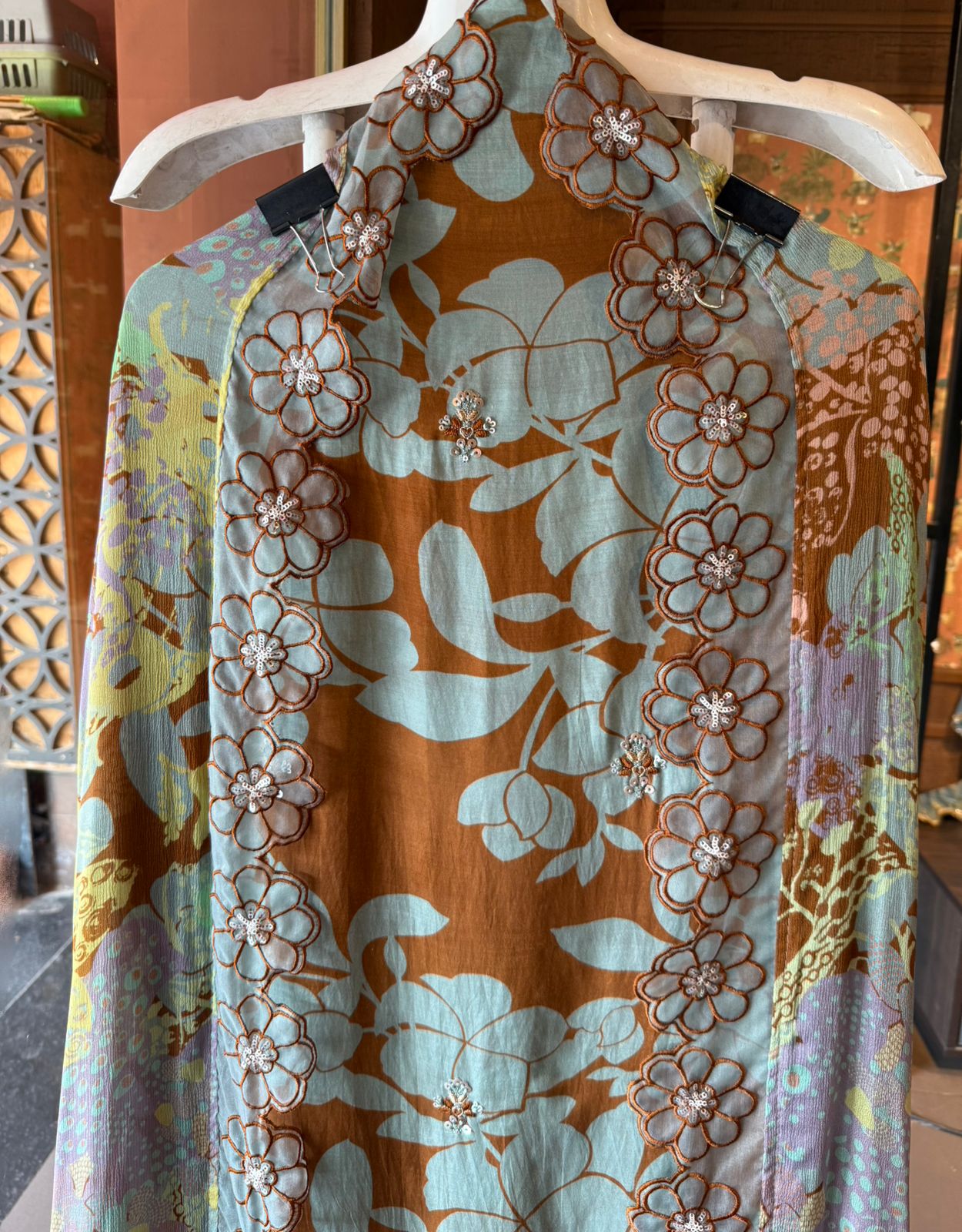 Pure Muslin Unstitched suit