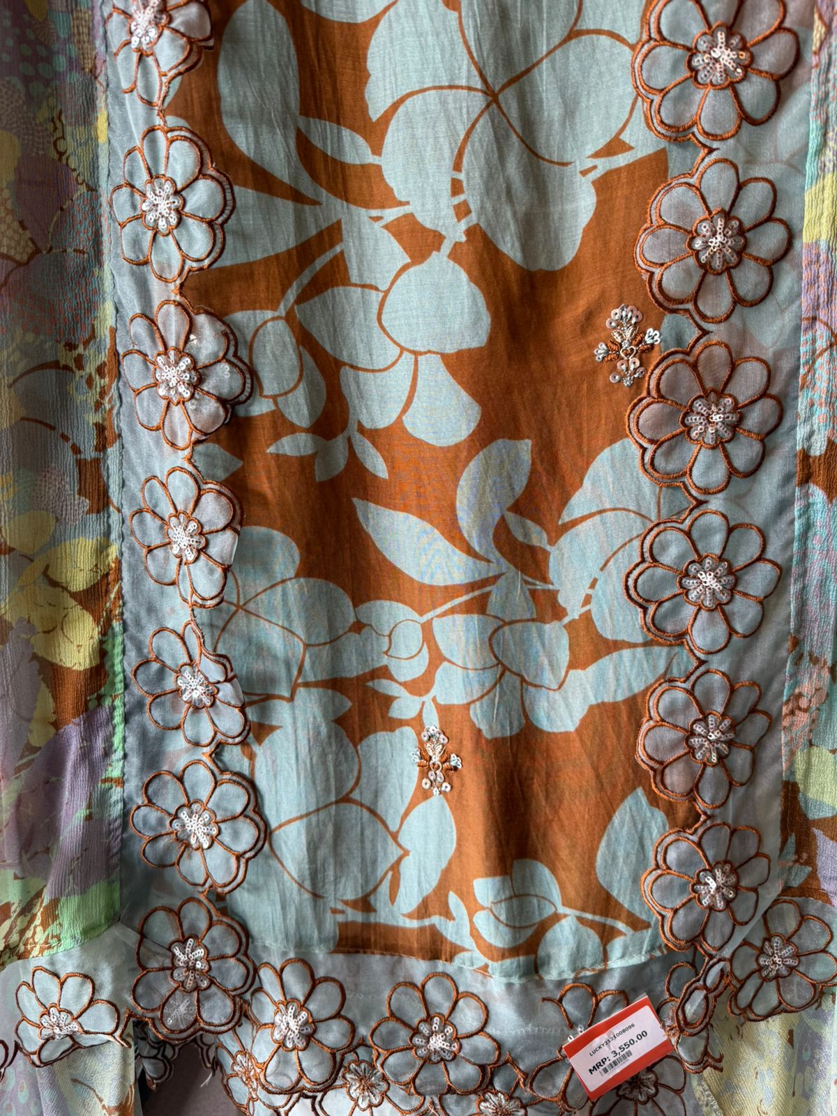 Pure Muslin Unstitched suit